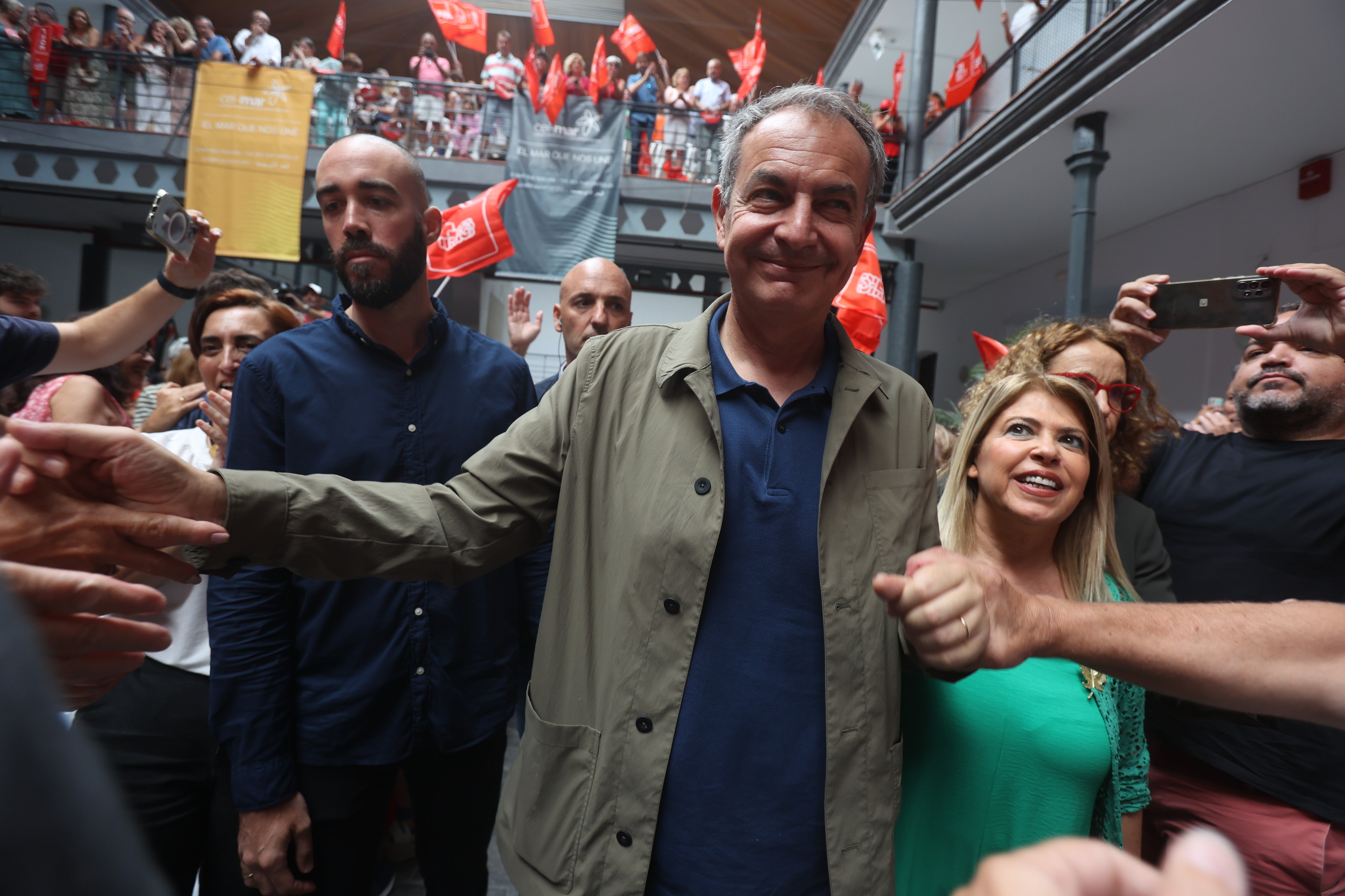 Fotos: El cierre de campaña del PSOE de Cádiz con Zapatero