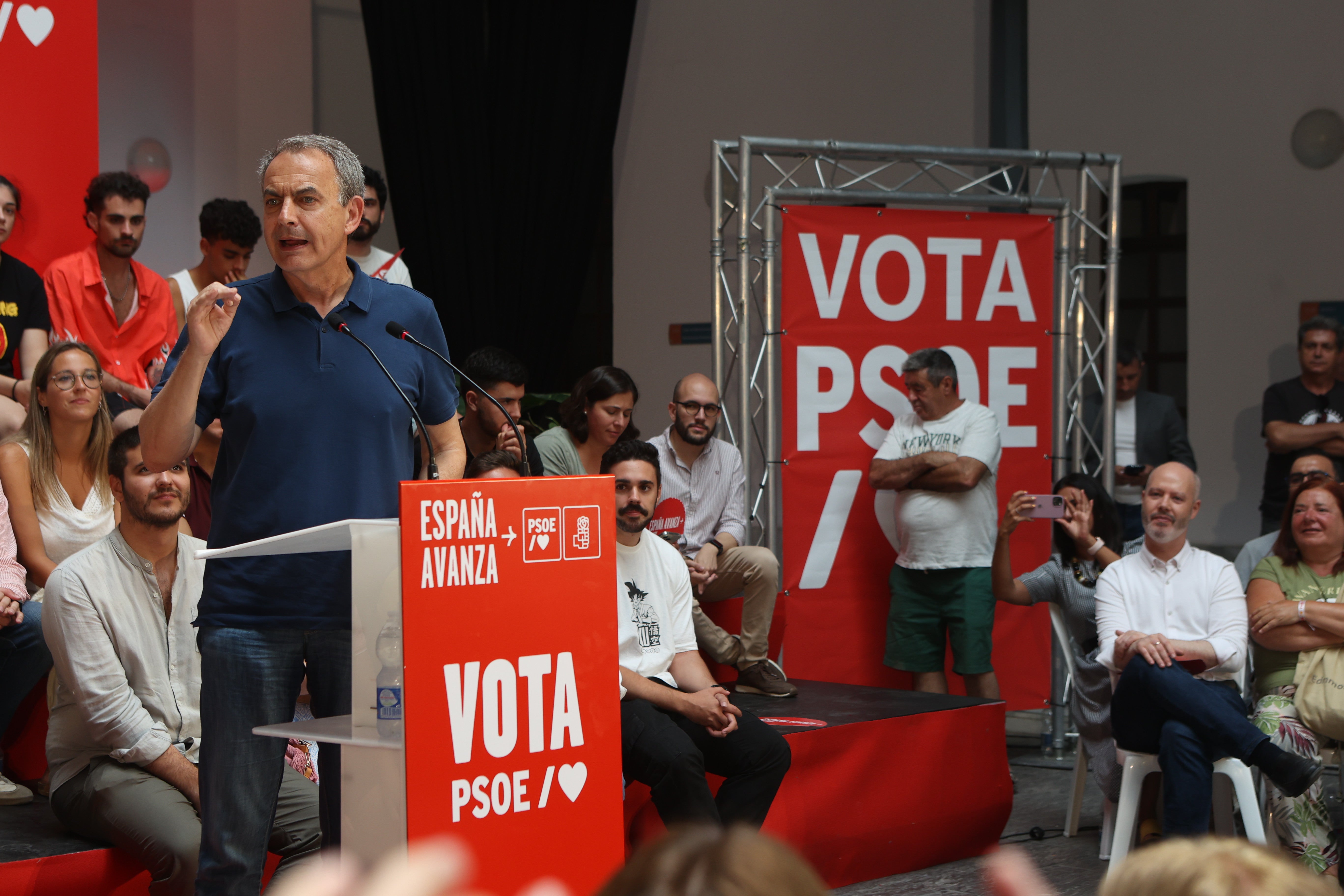 Fotos: El cierre de campaña del PSOE de Cádiz con Zapatero