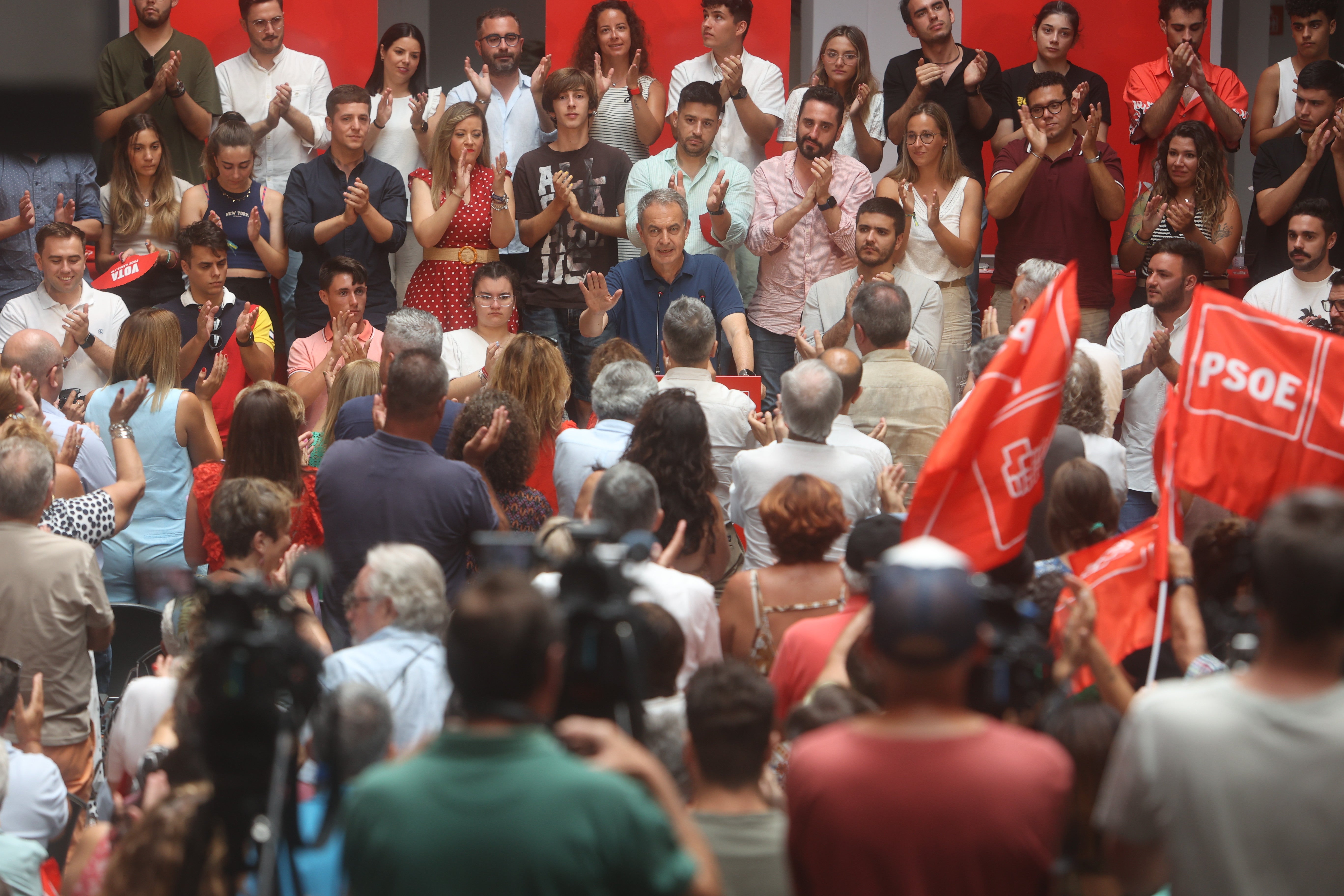 Fotos: El cierre de campaña del PSOE de Cádiz con Zapatero