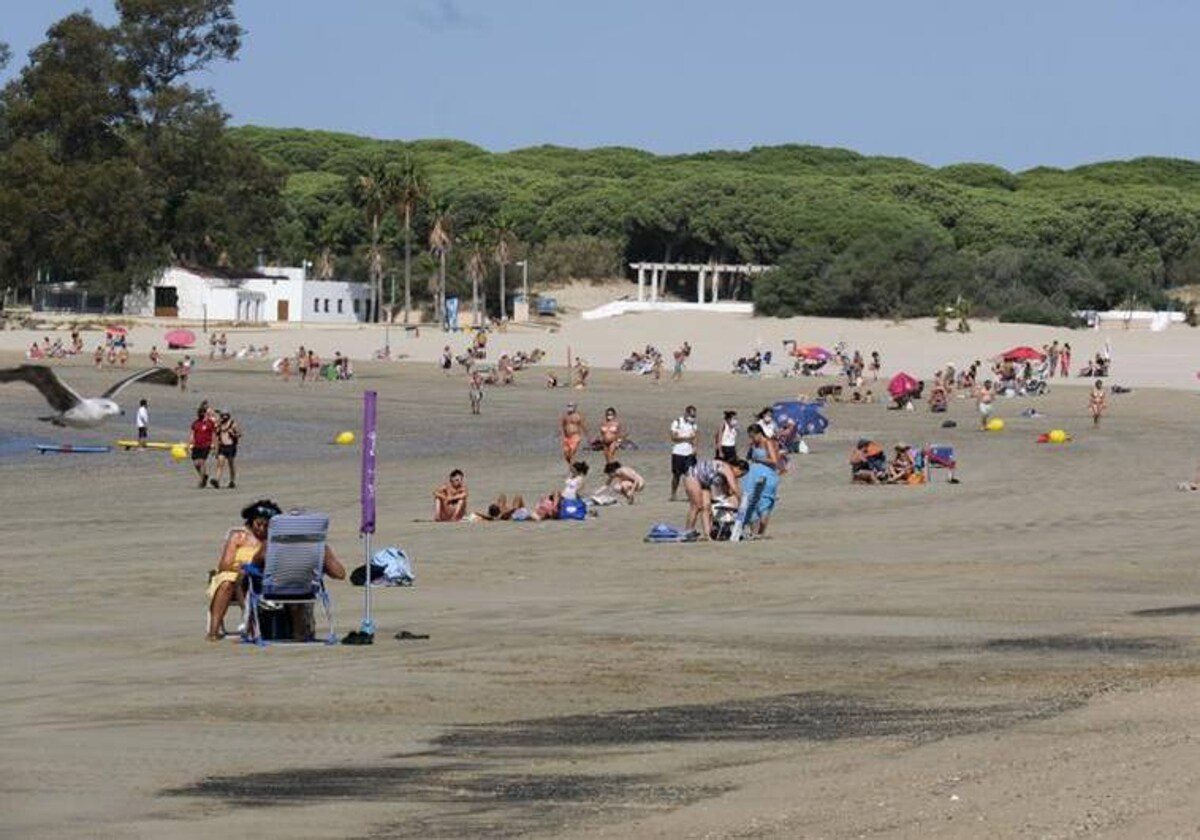 Playa de la Puntilla, en El Puerto