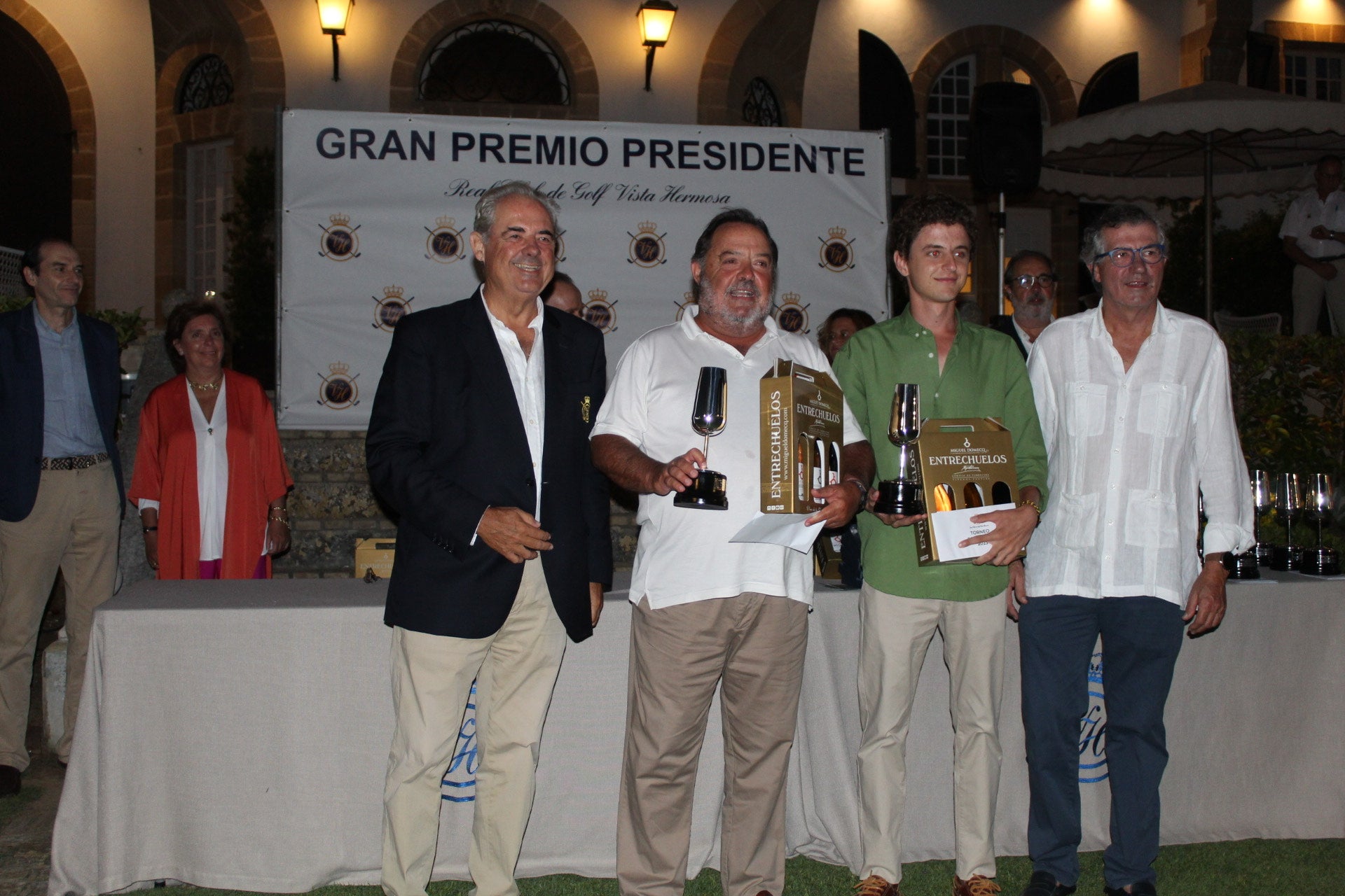 José Manuel Domecq, Jusepe López de Carrizosa, Jaime Bausa y Toto León