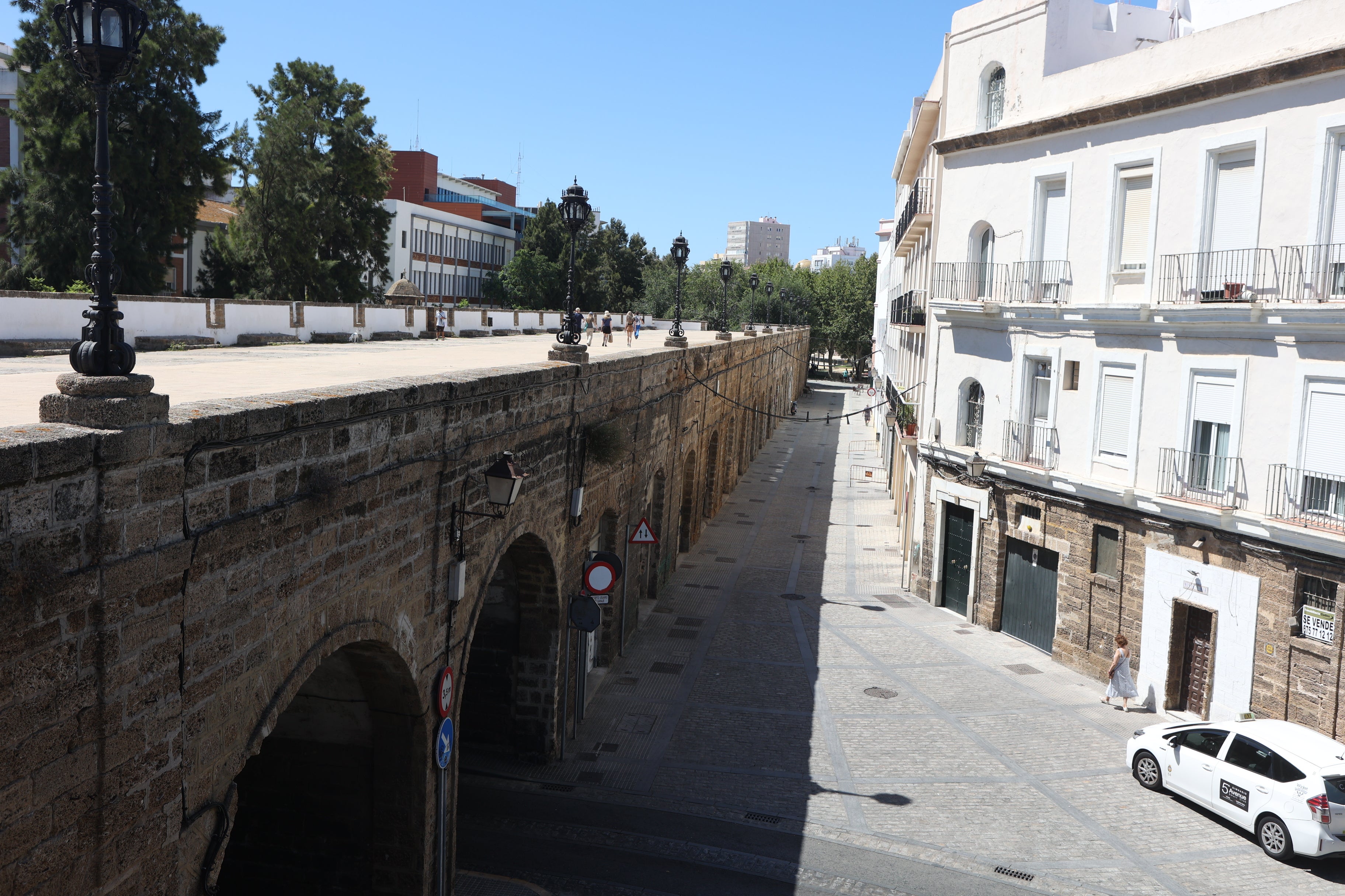 Fotos: El estado de las murallas de Cádiz