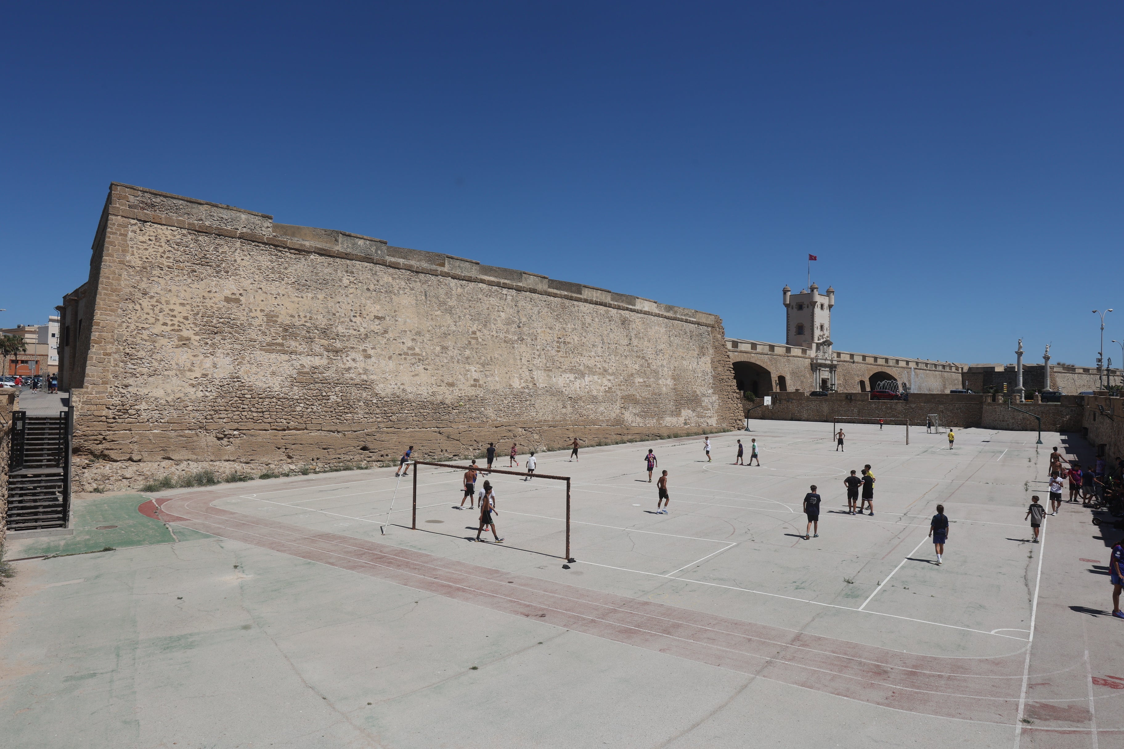 Fotos: El estado de las murallas de Cádiz