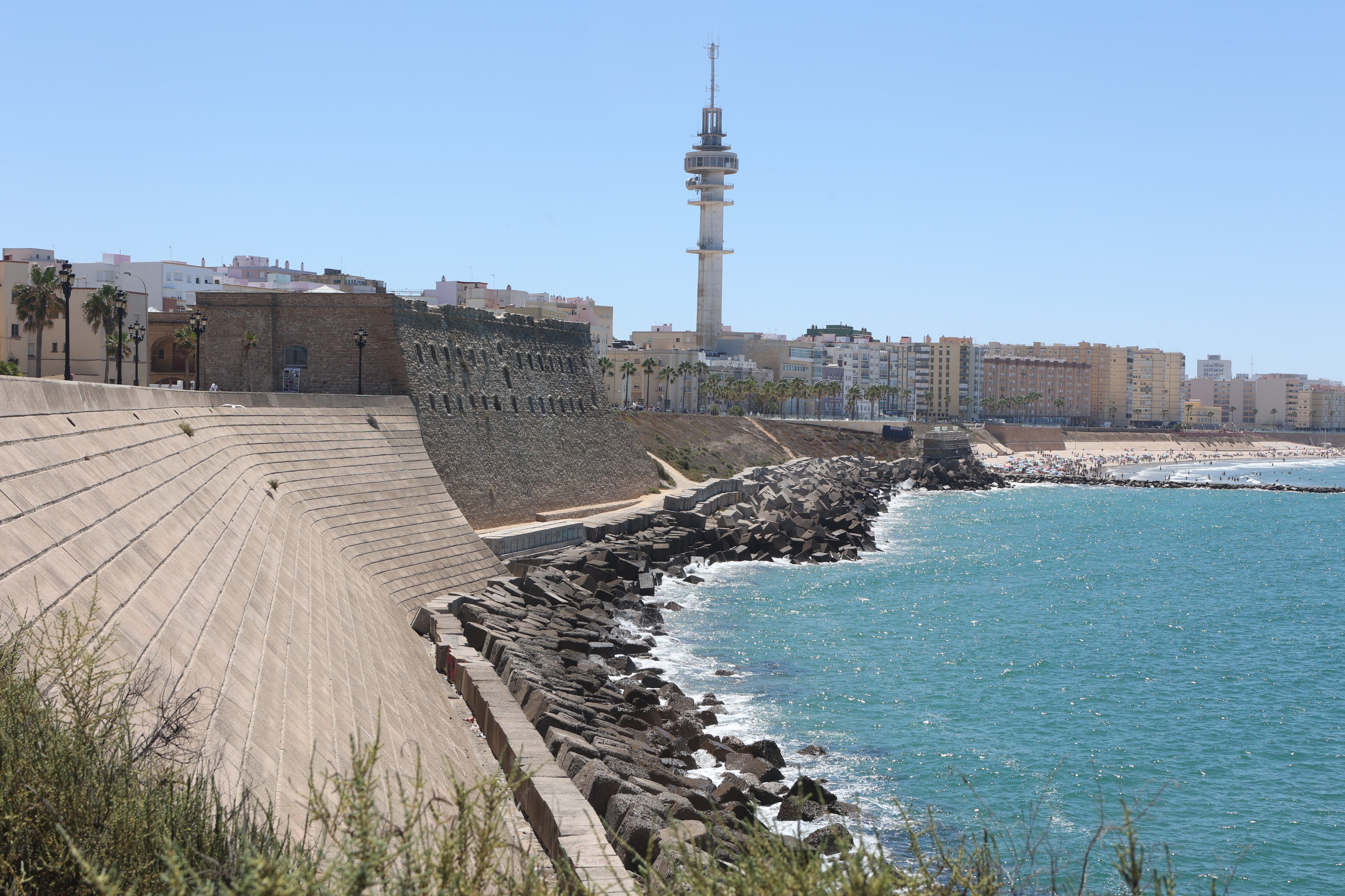 Fotos: El estado de las murallas de Cádiz