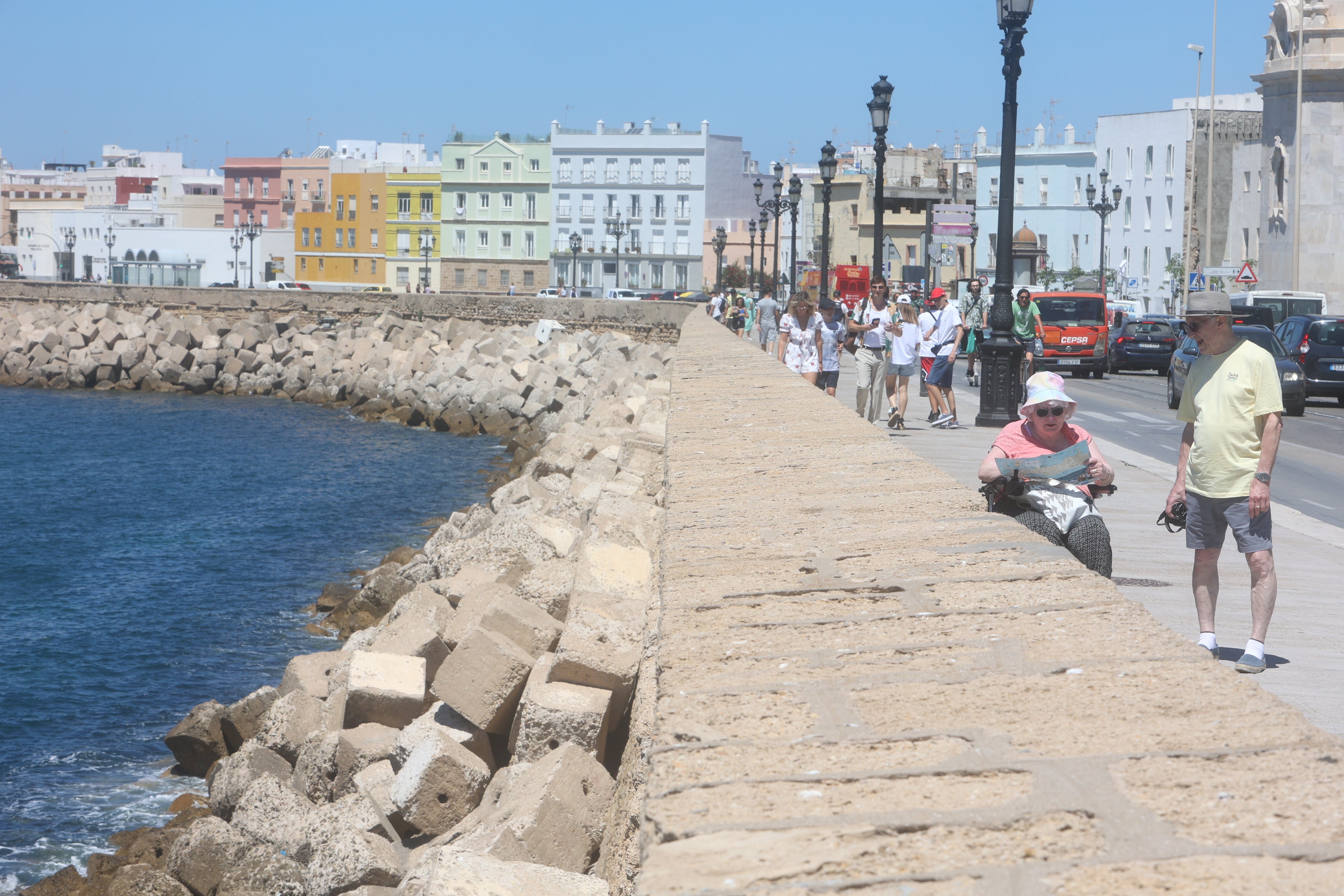 Fotos: El estado de las murallas de Cádiz