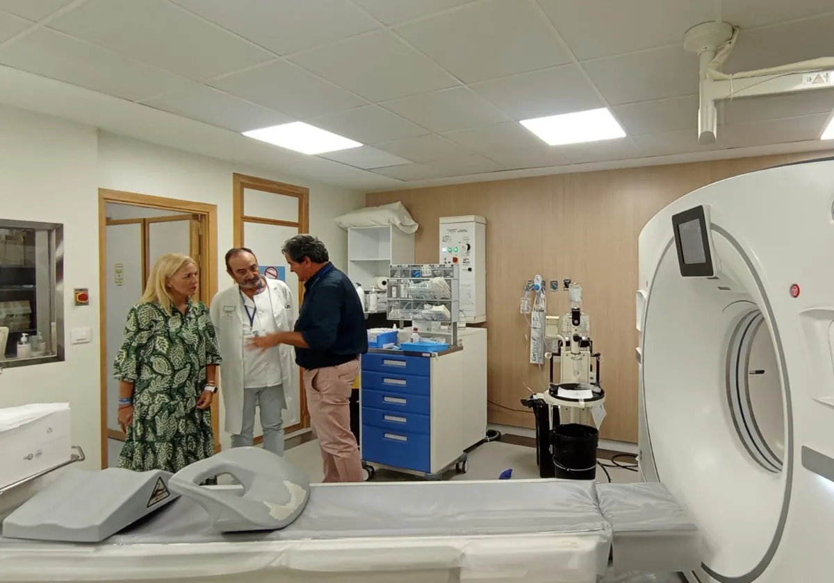 El Hospital de Puerto Real incorpora un nuevo TAC, con alta resolución de imagen y con dosis bajas de radiación