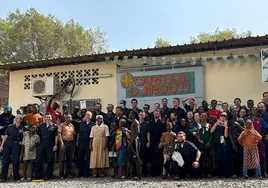 La fragata 'Navarra' visita un orfanato en Yibuti