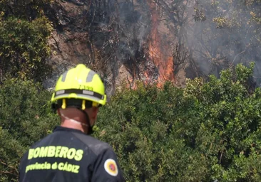 Fotos: el incendio en las Canteras de Puerto Real, en imágenes