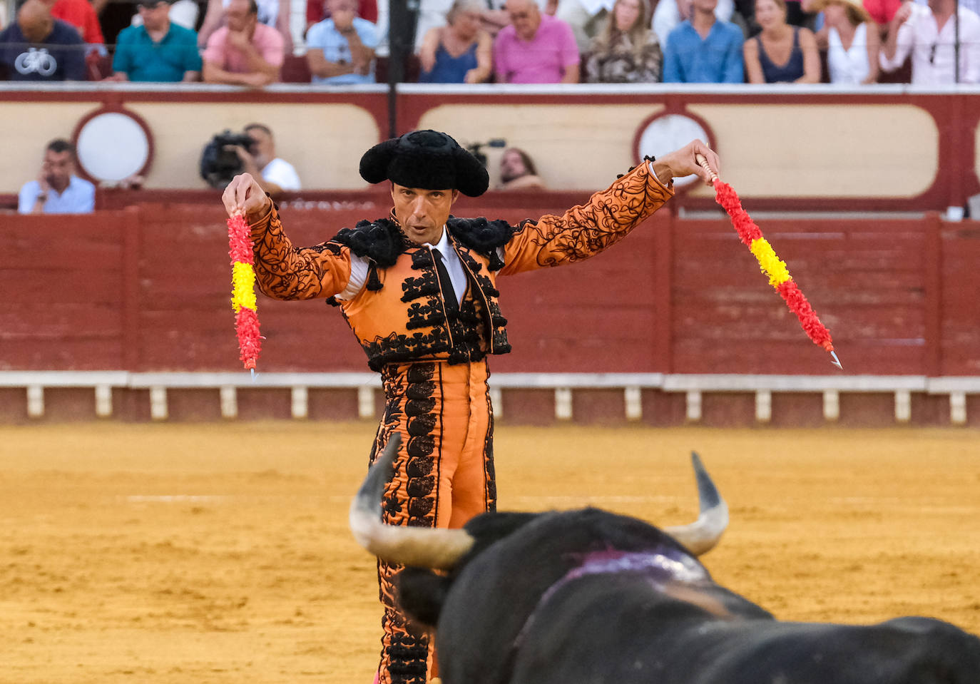 En imágenes: La cornada a Daniel Luque en El Puerto