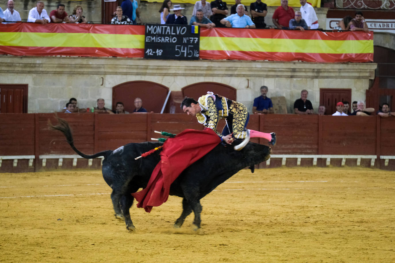 En imágenes: La cornada a Daniel Luque en El Puerto