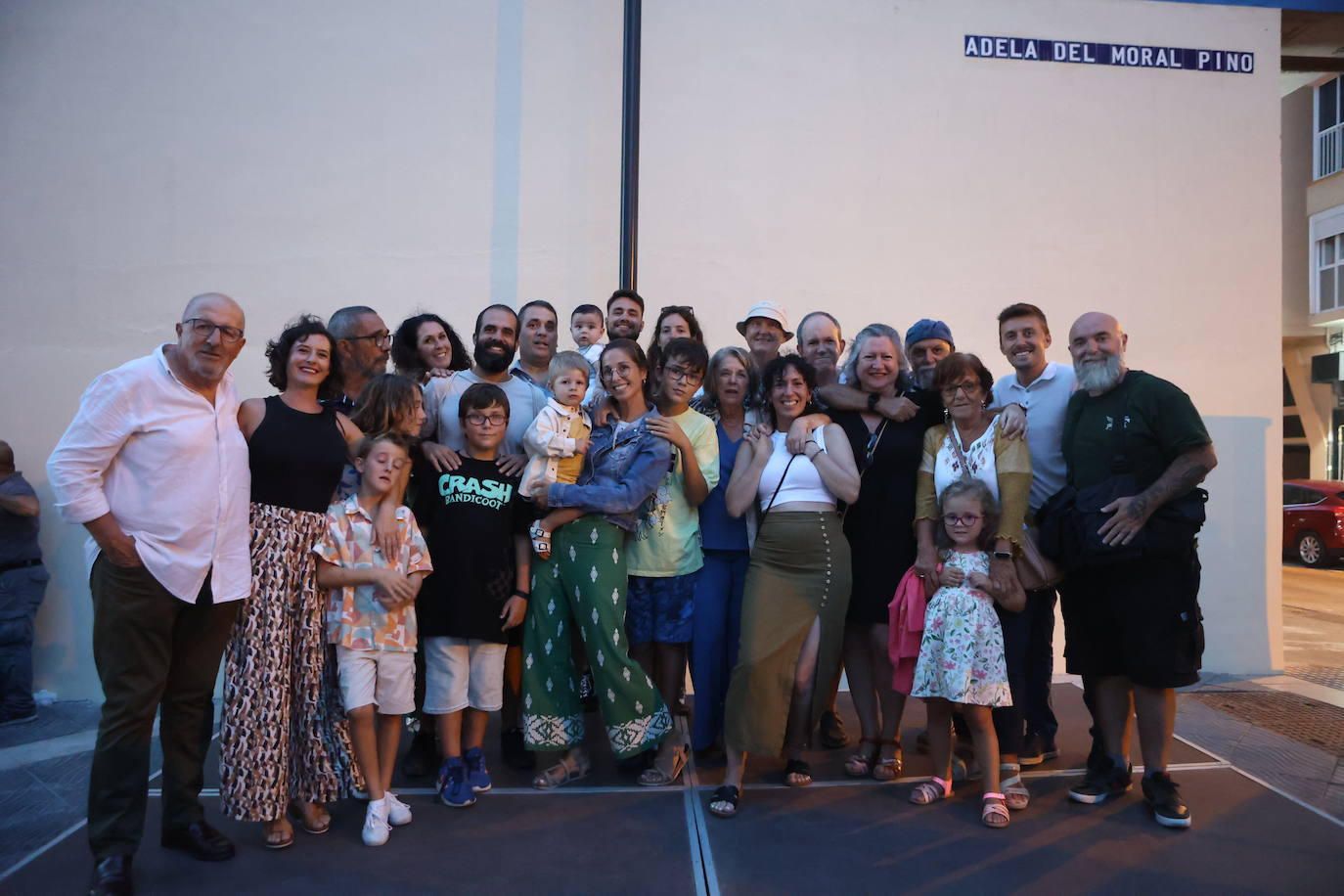 Fotos: Adela del Moral ya tiene su calle