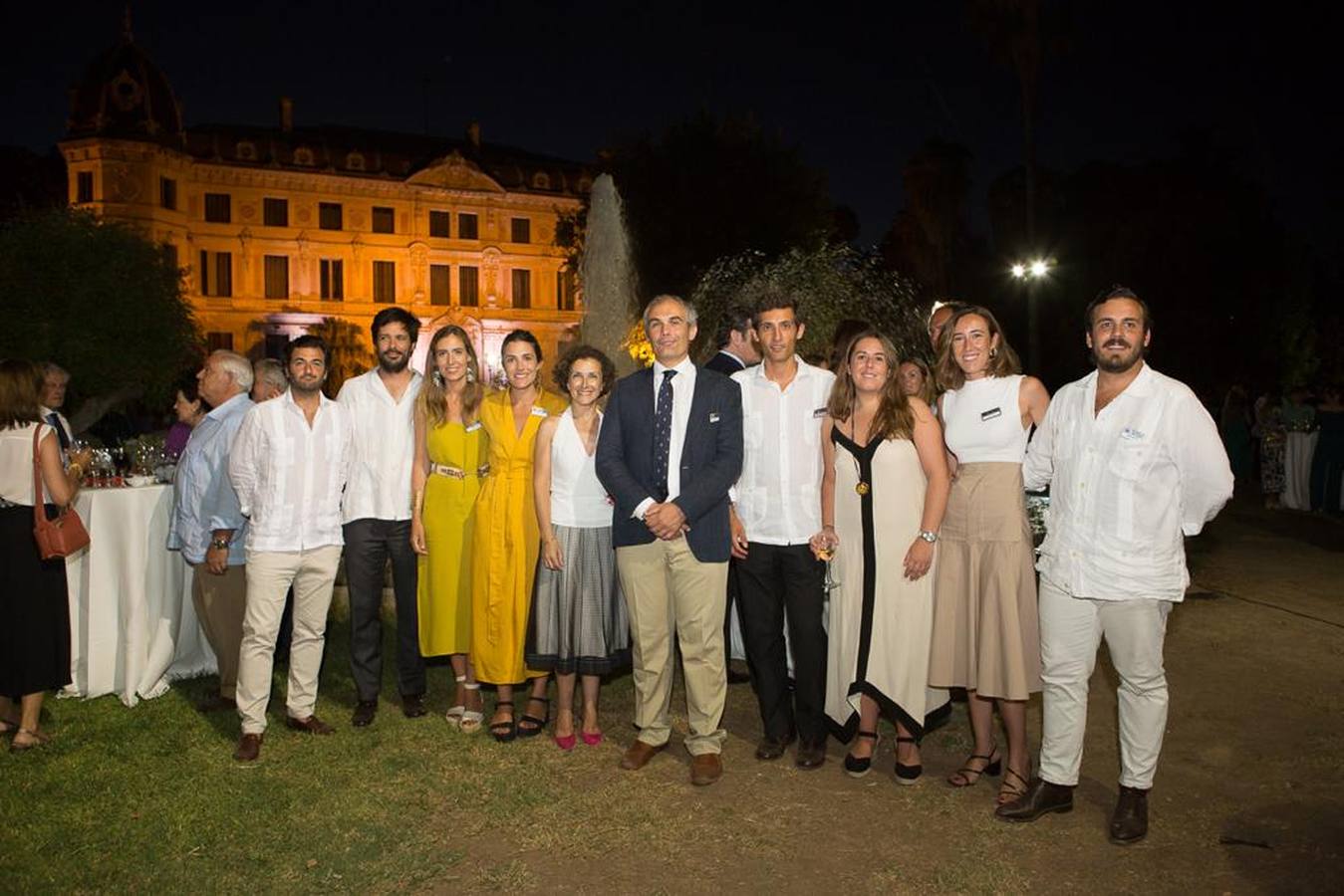 Álvaro Castellano, María Pemán, Blanca Eugui, Carmen Herrero, Borja Eugui, José María Pemán, Macarena Pemán, Pilar Pemán y Jaime Bruzón