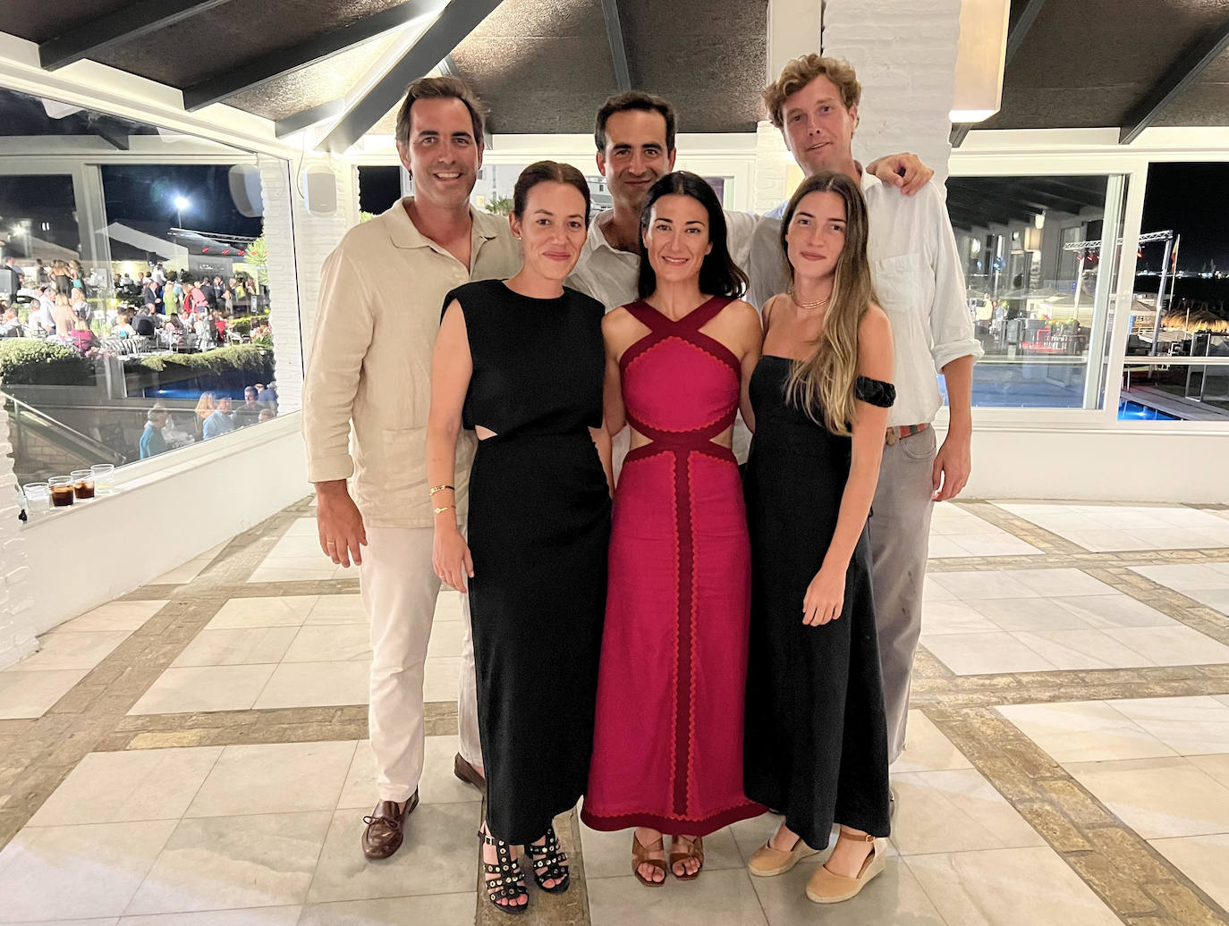 Nacho Ruiz Garma, Beatriz Soto, Pablo Domínguez, Casilda Hinojosa, Álvaro Argüeso y Vico.