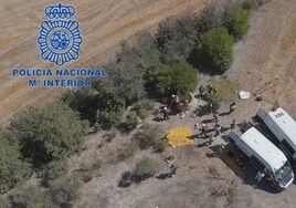 Un detenido en relación con la mujer localizada sin vida en un pozo de una zona rural de Jerez
