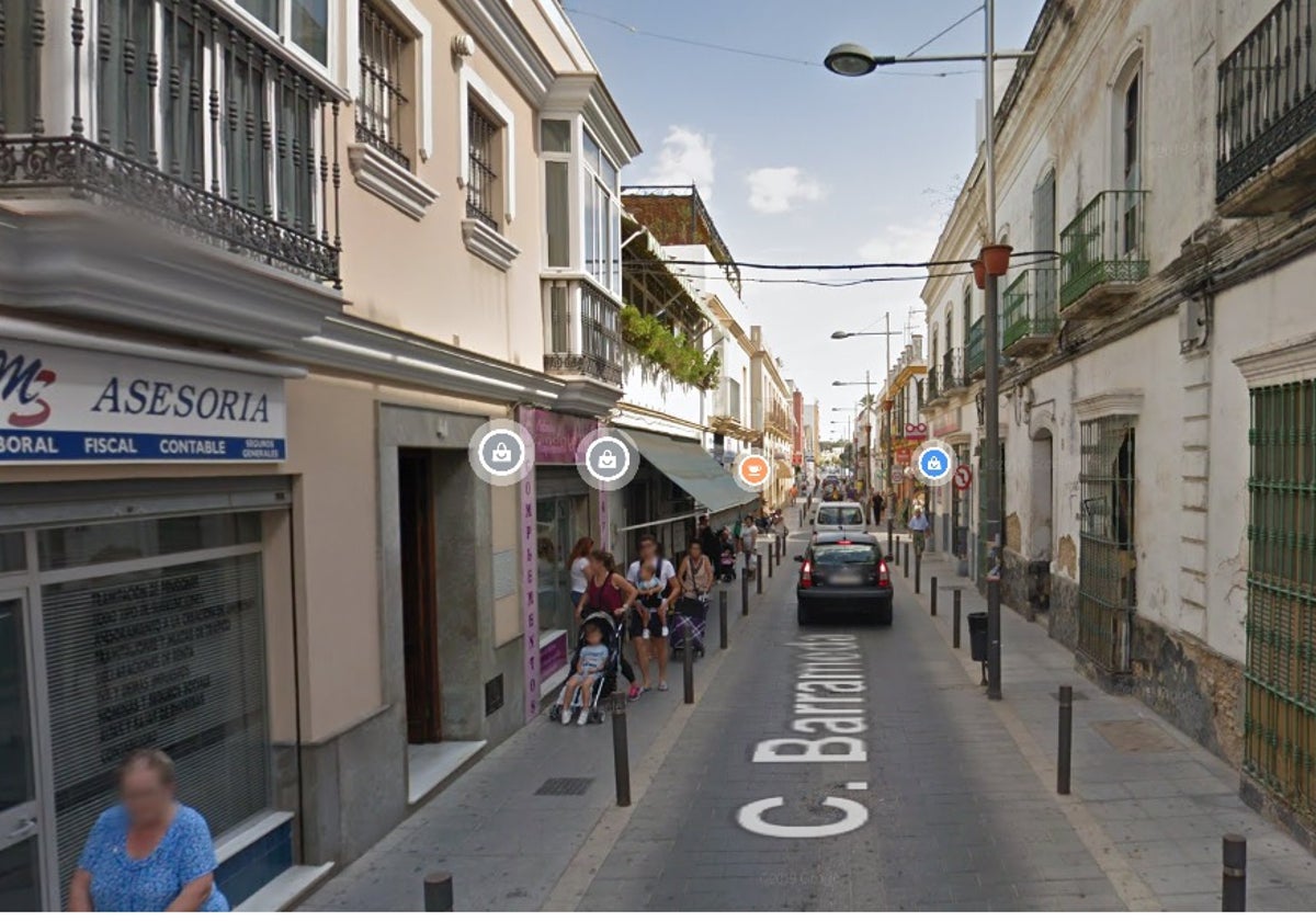 Captura de Google de la calle donde ha tenido lugar el siniestro.