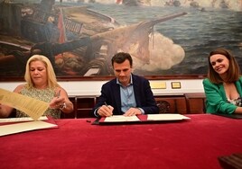 El Ayuntamiento concede una subvención de 26.000 euros a la Asociación de Comerciantes de Extramuros en Cádiz