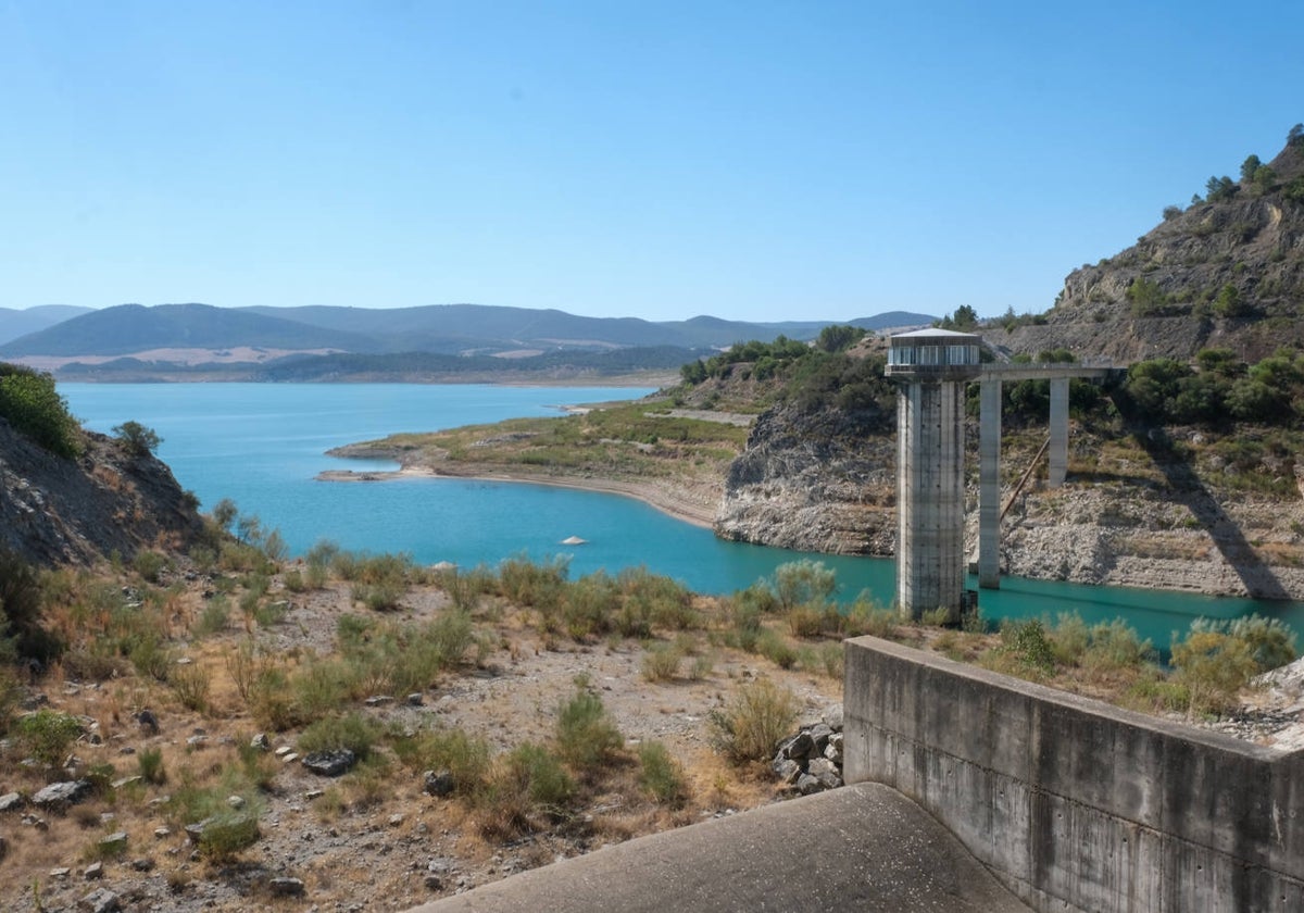 Embalse de Guadalcacín.