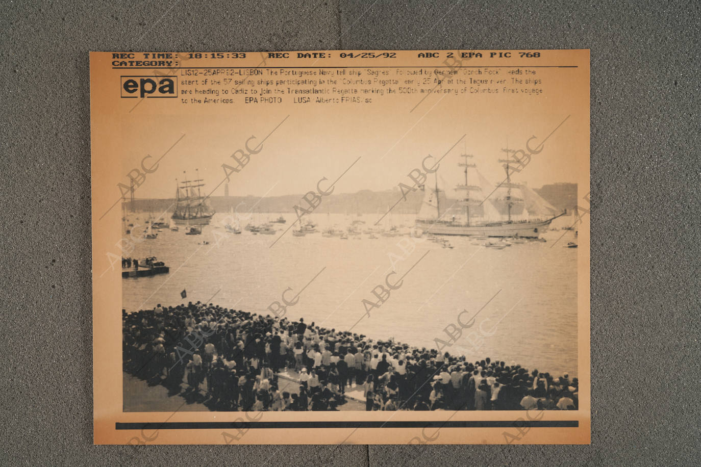 Fotos: &#039;La gran Regata fue lo único del 92...&#039;