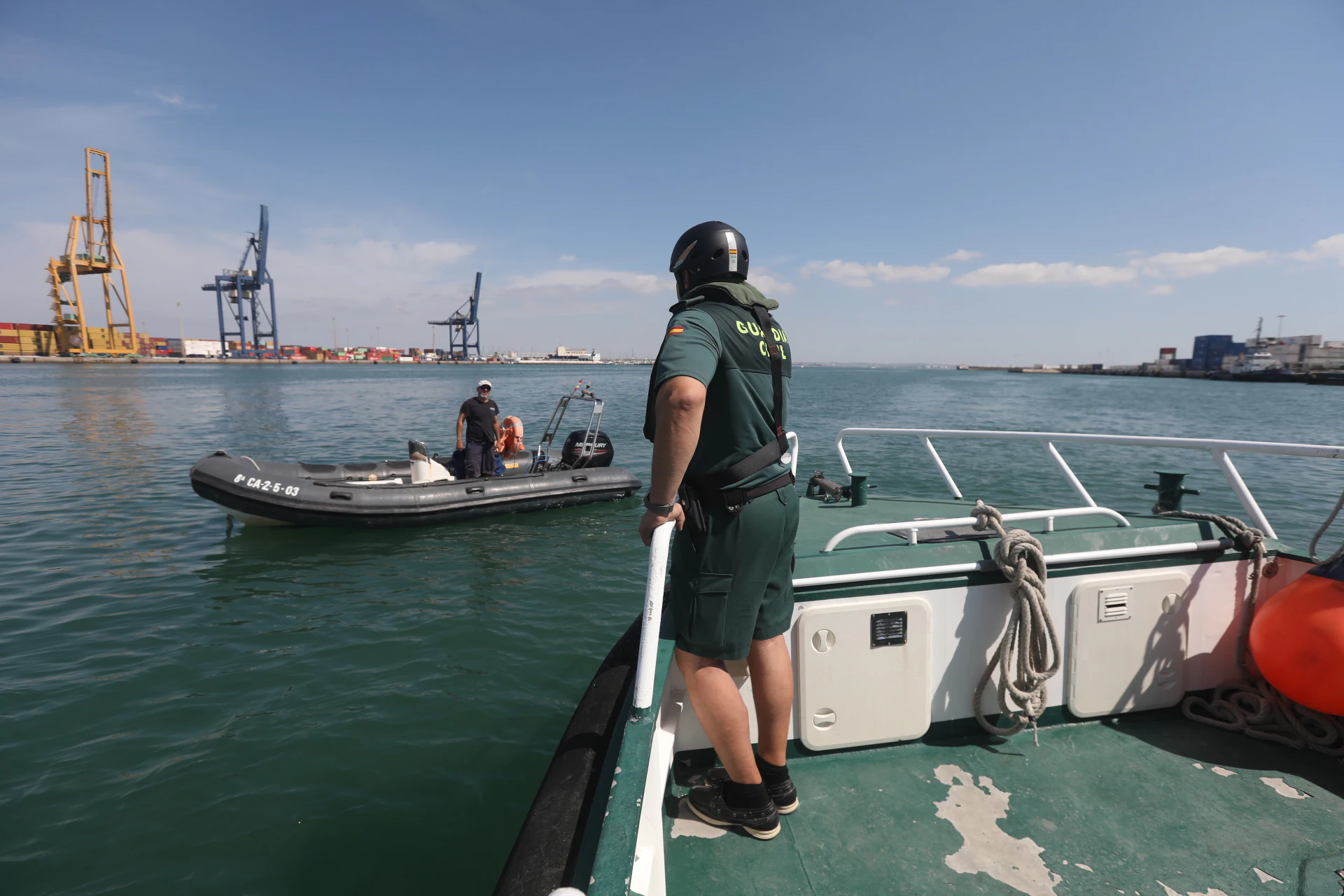 Fotos: Así trabaja el Servicio Marítimo de la Guardia Civil en la Gran Regata