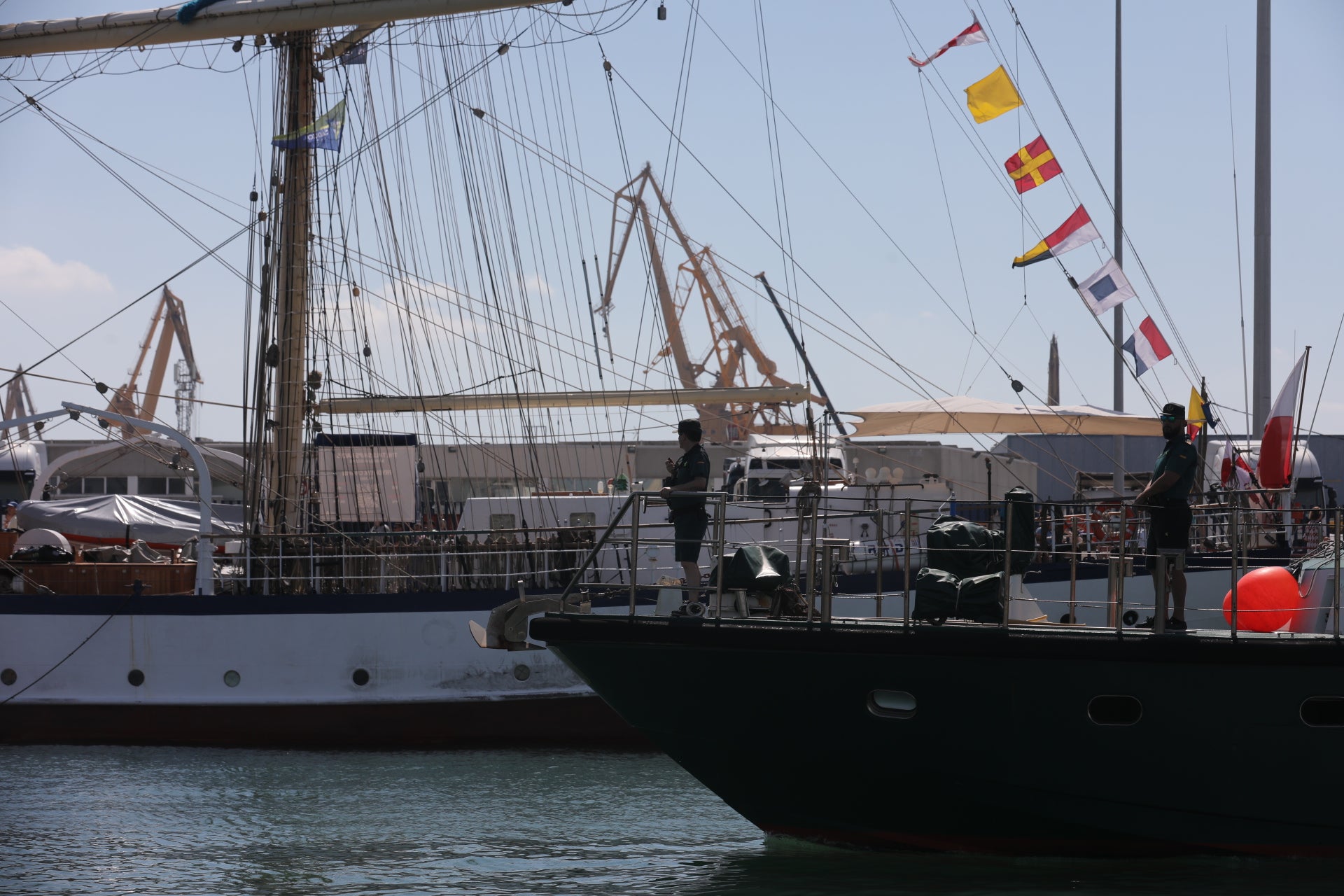 Fotos: Así trabaja el Servicio Marítimo de la Guardia Civil en la Gran Regata