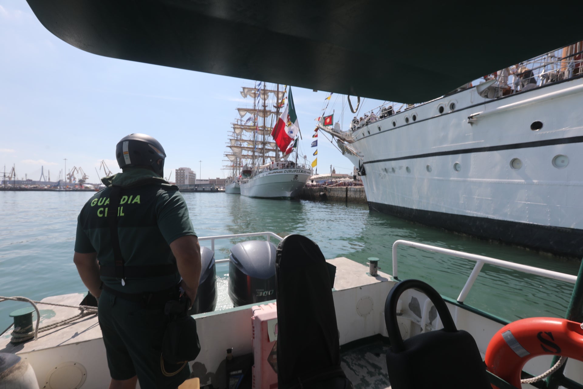 Fotos: Así trabaja el Servicio Marítimo de la Guardia Civil en la Gran Regata
