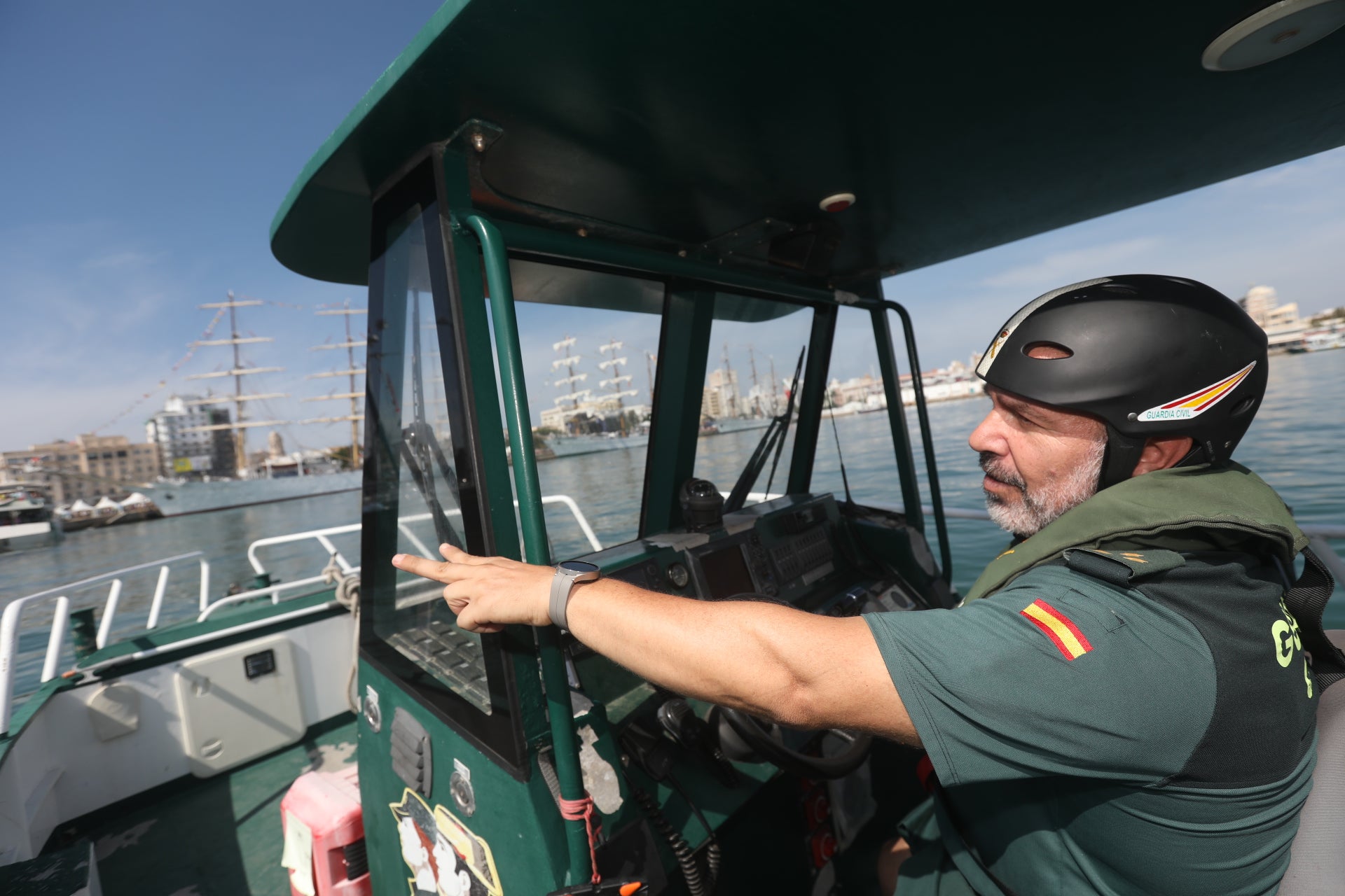 Fotos: Así trabaja el Servicio Marítimo de la Guardia Civil en la Gran Regata