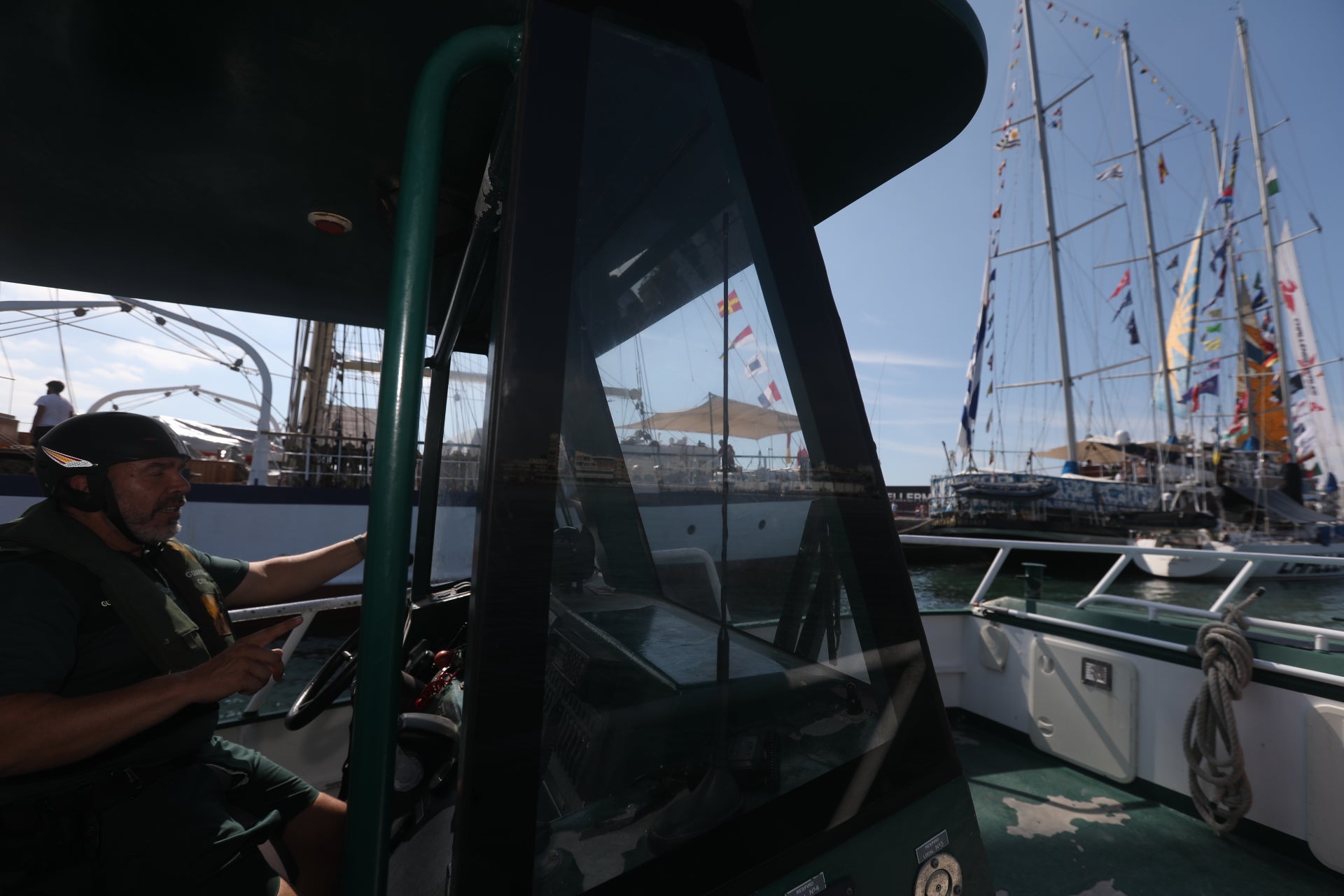 Fotos: Así trabaja el Servicio Marítimo de la Guardia Civil en la Gran Regata