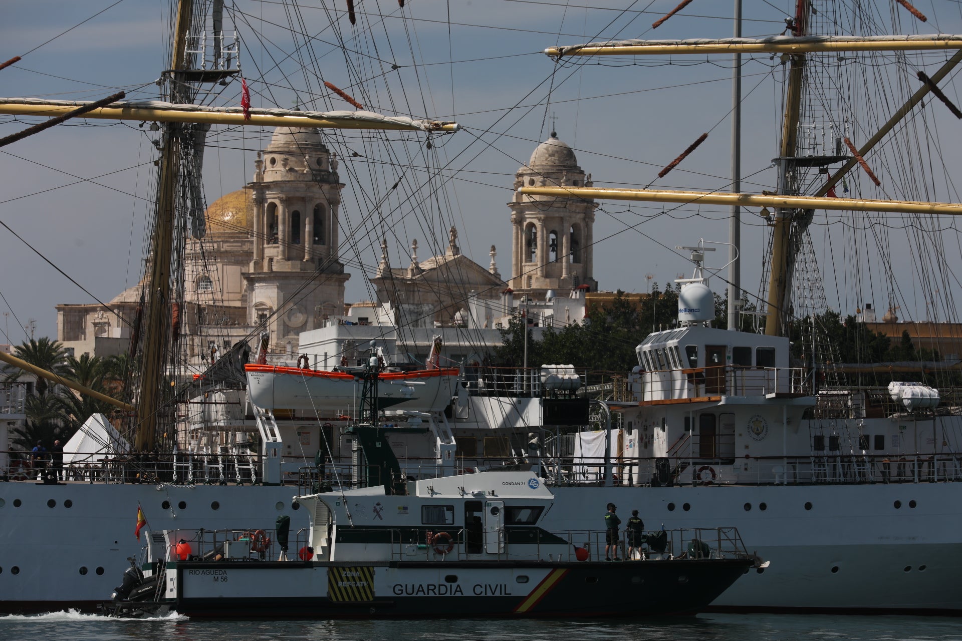 Fotos: Así trabaja el Servicio Marítimo de la Guardia Civil en la Gran Regata