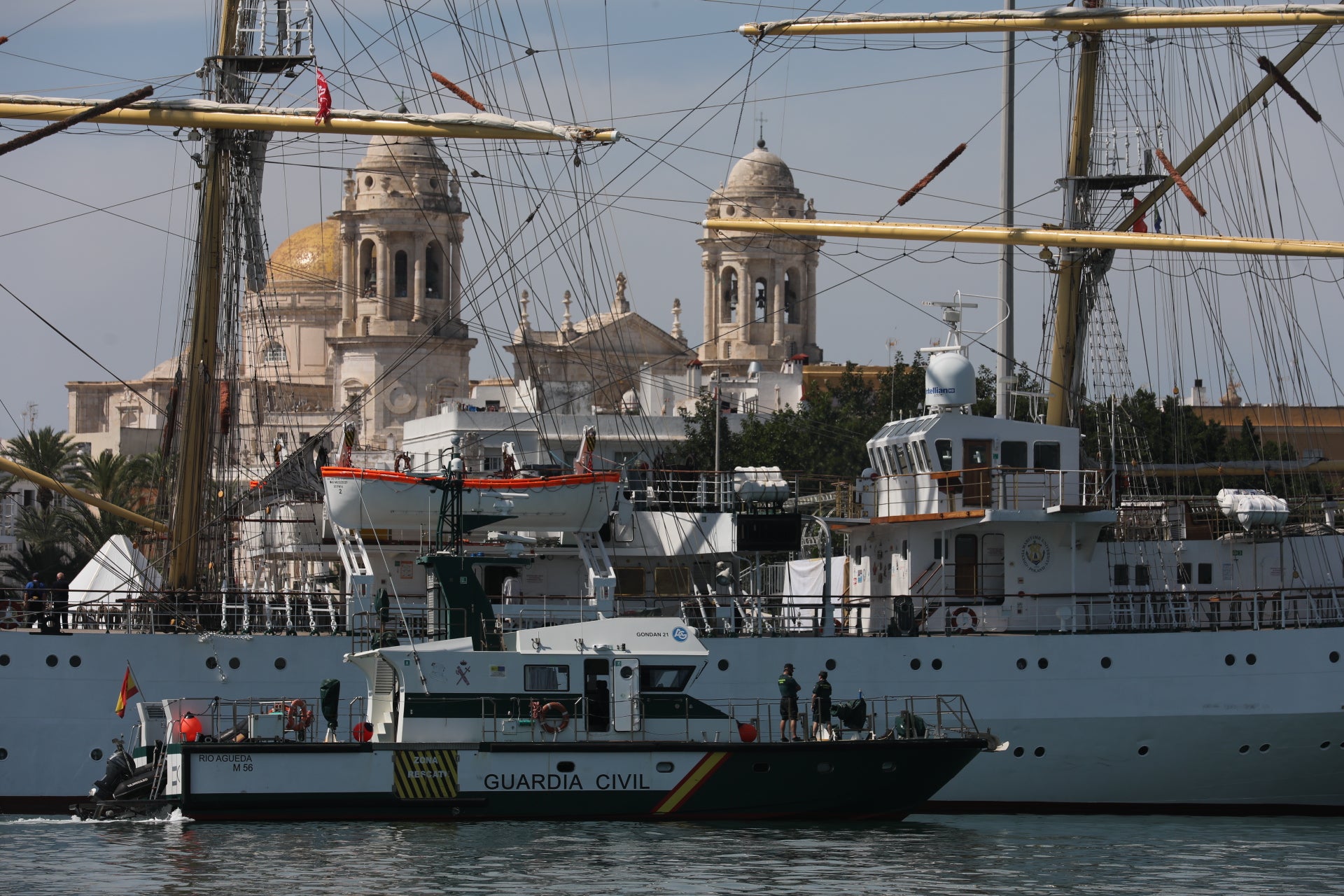 Fotos: Así trabaja el Servicio Marítimo de la Guardia Civil en la Gran Regata