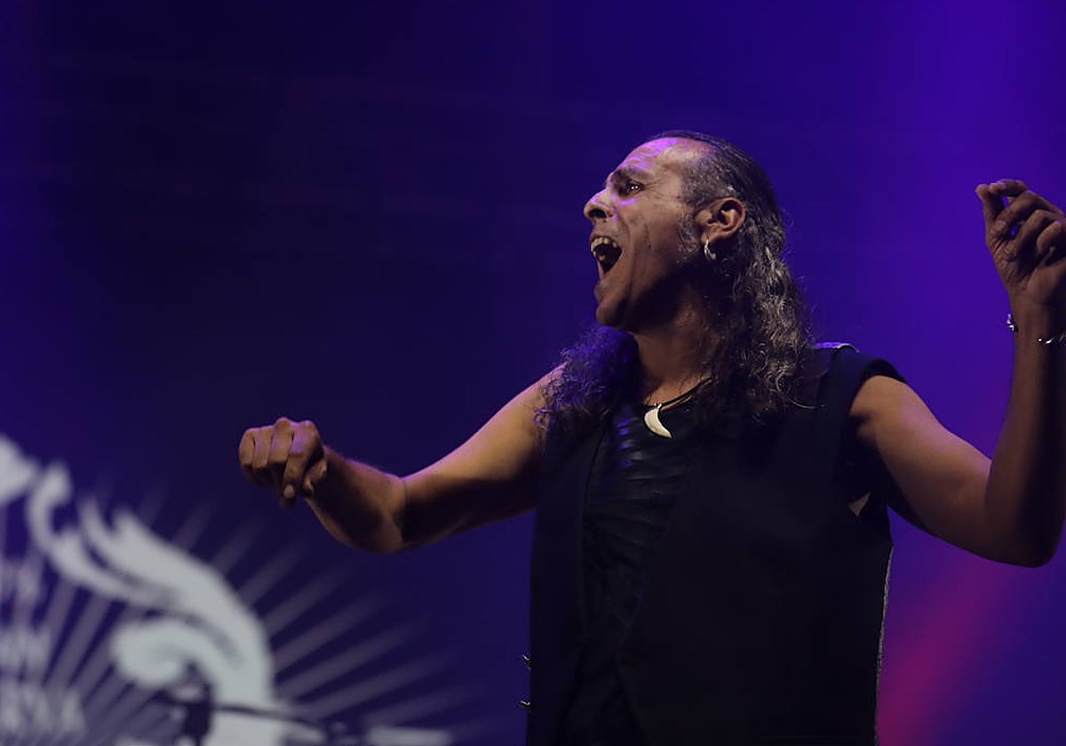 Un momento de la actuación en la Gran Regata de Cádiz