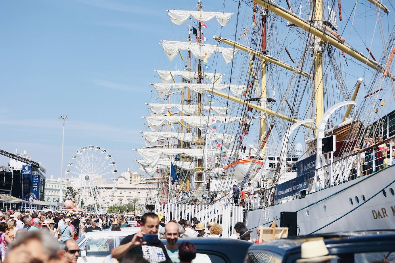 Fotos: La Gran Regata de Cádiz vive un sábado grande antes de la despedida a los veleros