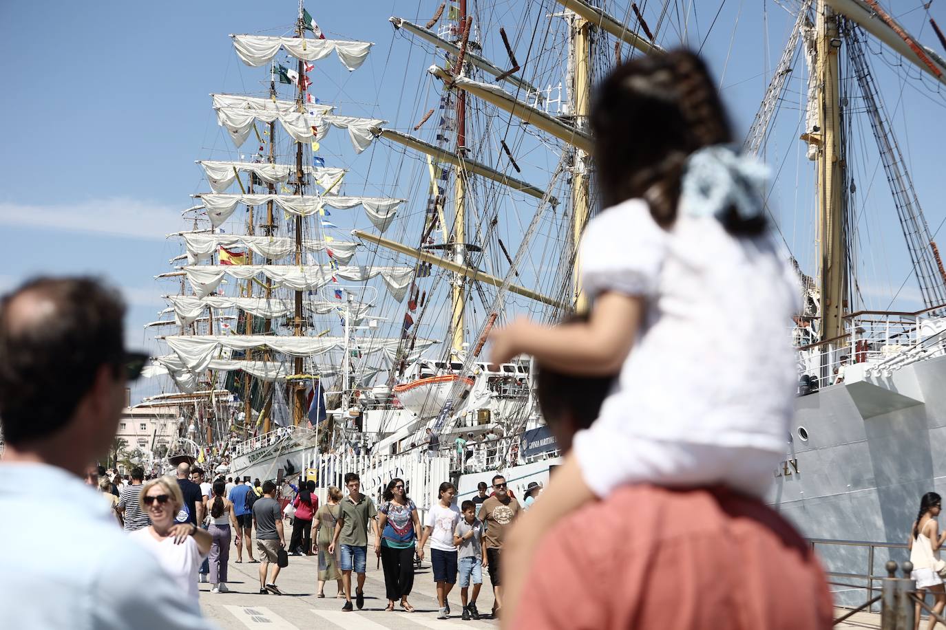 Fotos: La Gran Regata de Cádiz vive un sábado grande antes de la despedida a los veleros