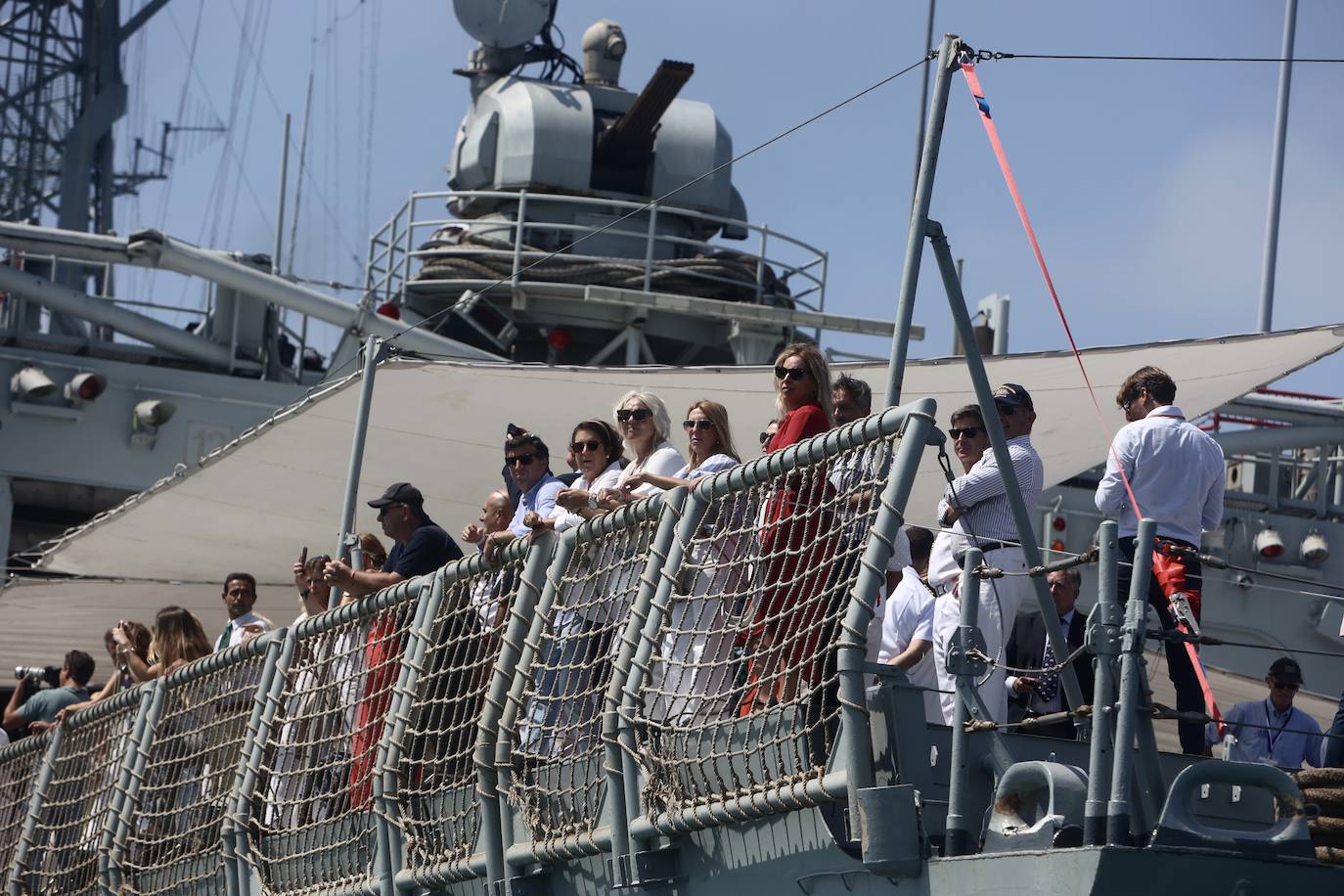 Las imágenes de la Parada Naval y despedida de la Gran Regata de Cádiz 2023
