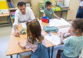 Bruno García inaugura el curso escolar en el Tierno Galván y anuncia que aumentará el presupuesto para el mantenimiento de los colegios en 2024