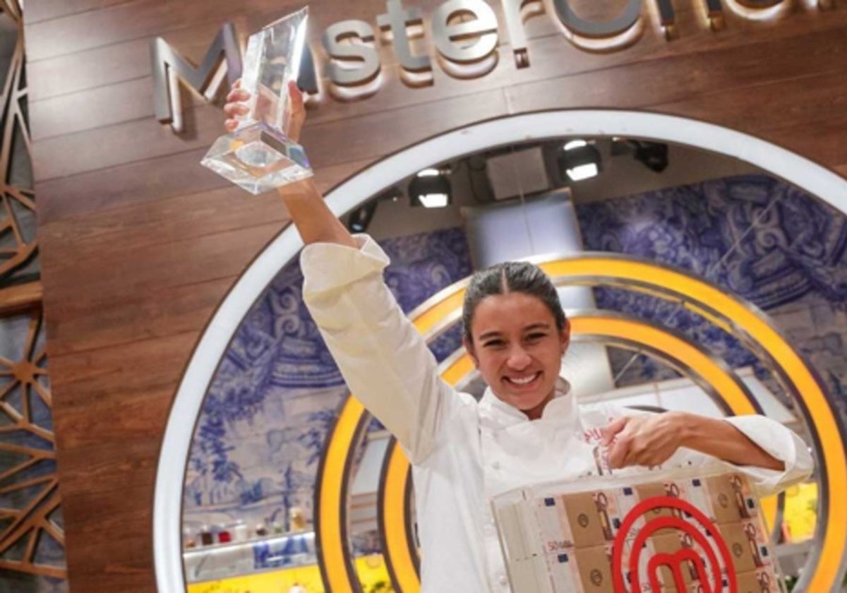 María Lo, ganadora de MasterChef 10.