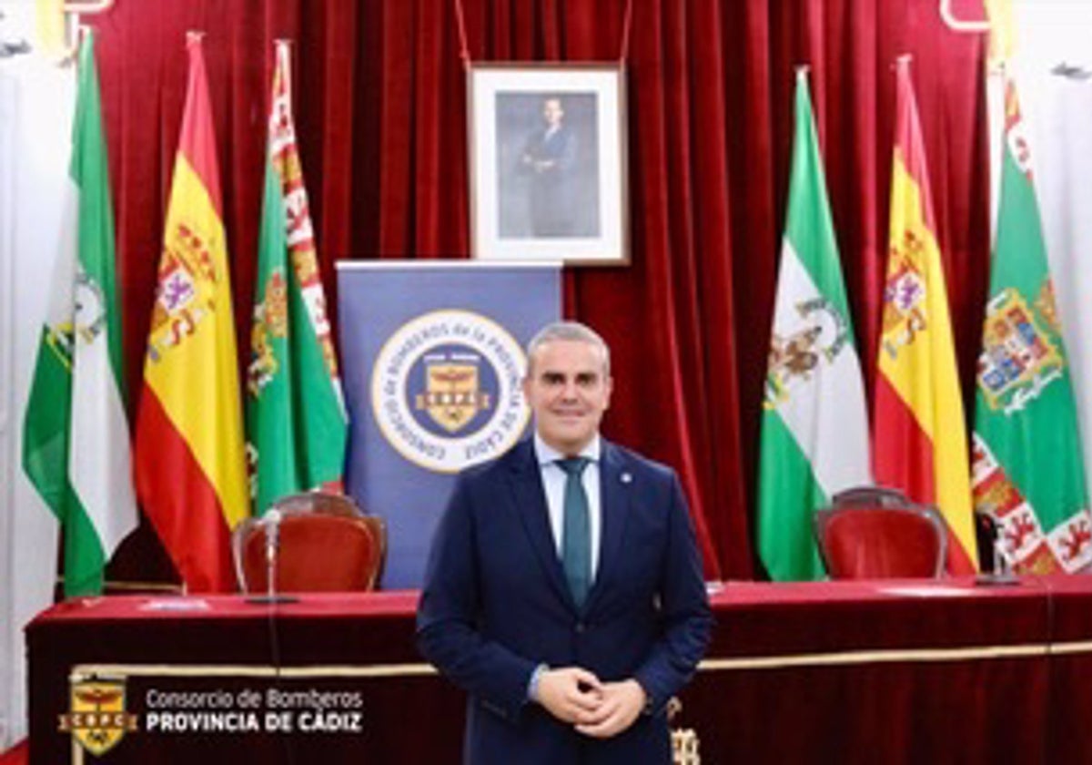 José Ortiz, nuevo presidente del Consorcio de Bomberos de la Provincia