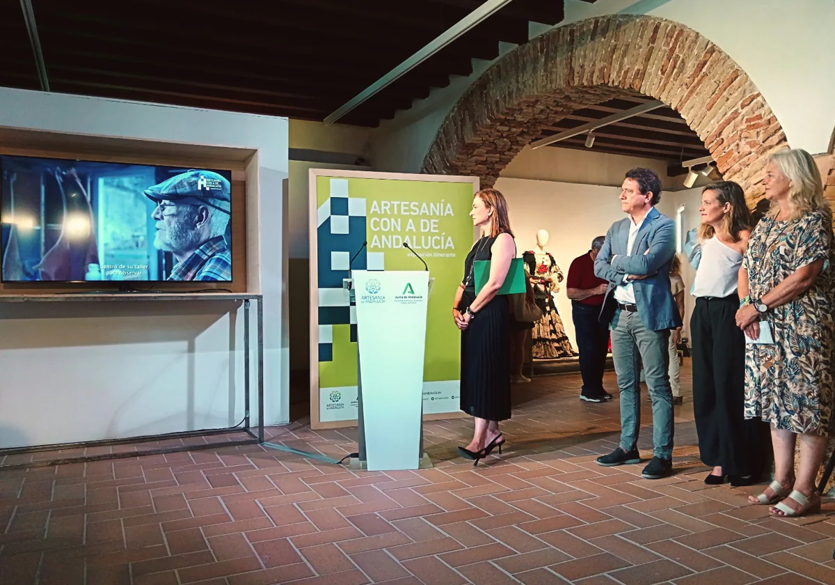 Presentación de la exposición 'Artesanía con A de Andalucía'.