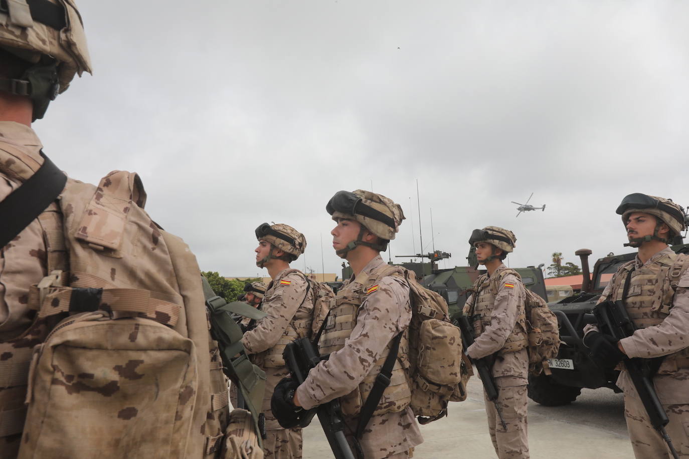 Fotos: Visita de Margarita Robles al Real Observatorio y al &#039;Tercio de la Armada&#039; de San Fernando