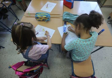 El nuevo curso académico en Cádiz, marcado por el descenso de la natalidad y aulas cada vez más vacías