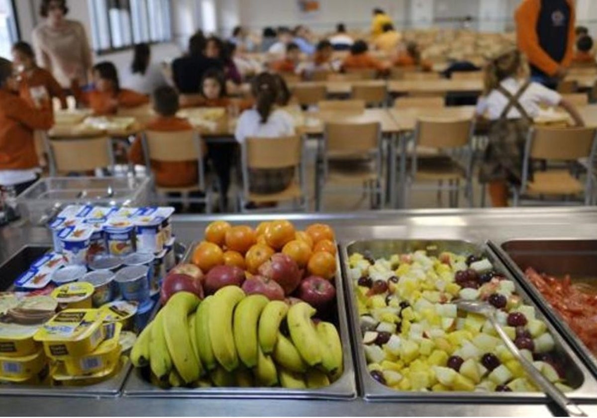 Imagen de un comedor escolar.