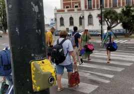 La Marea de Pensionistas de Cádiz solicita el repintado de pasos de peatones