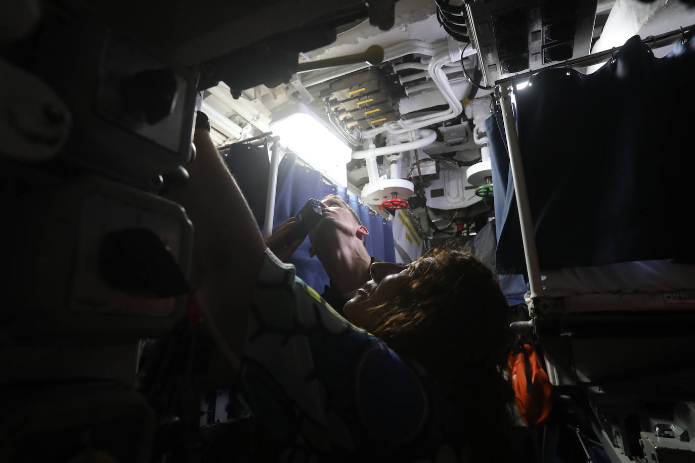 Fotos: El submarino de la Armada, &#039;Galerna&#039;, llega a Cádiz