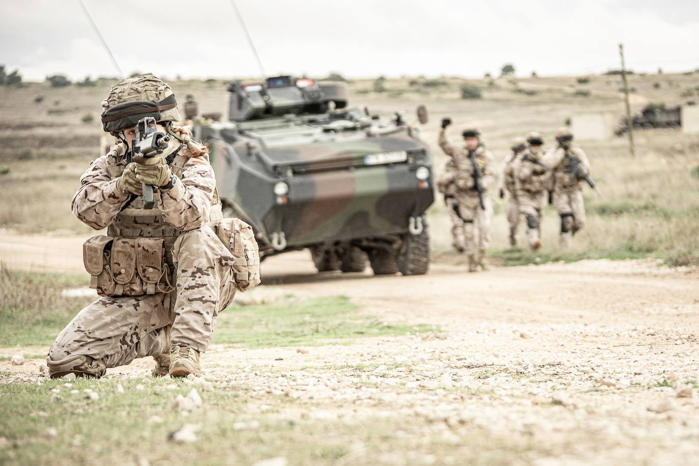 Fotos: Así es el adiestramiento del Tercer Batallón del TEAR