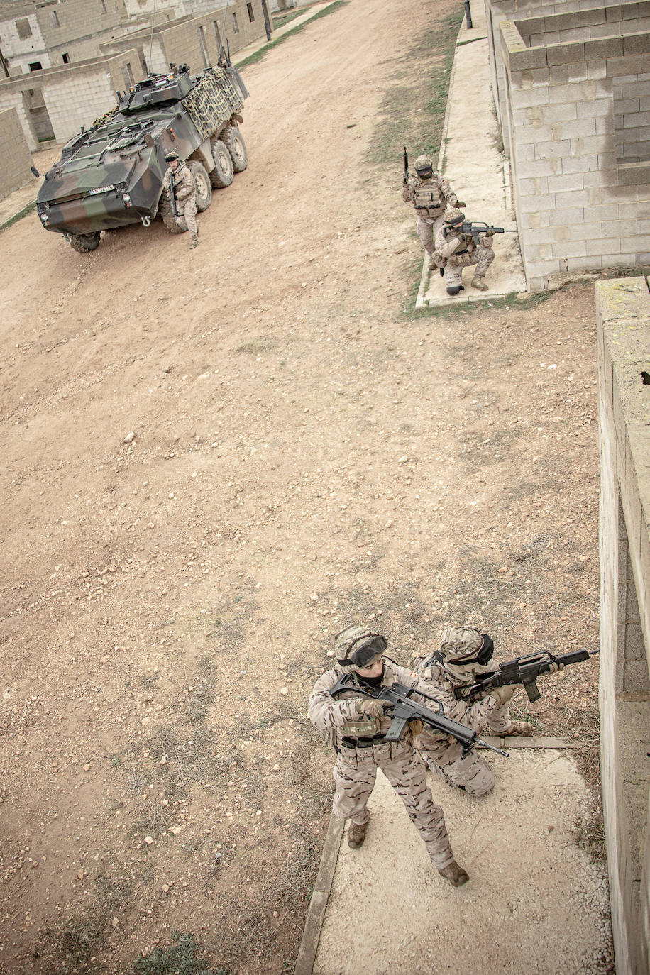 Fotos: Así es el adiestramiento del Tercer Batallón del TEAR