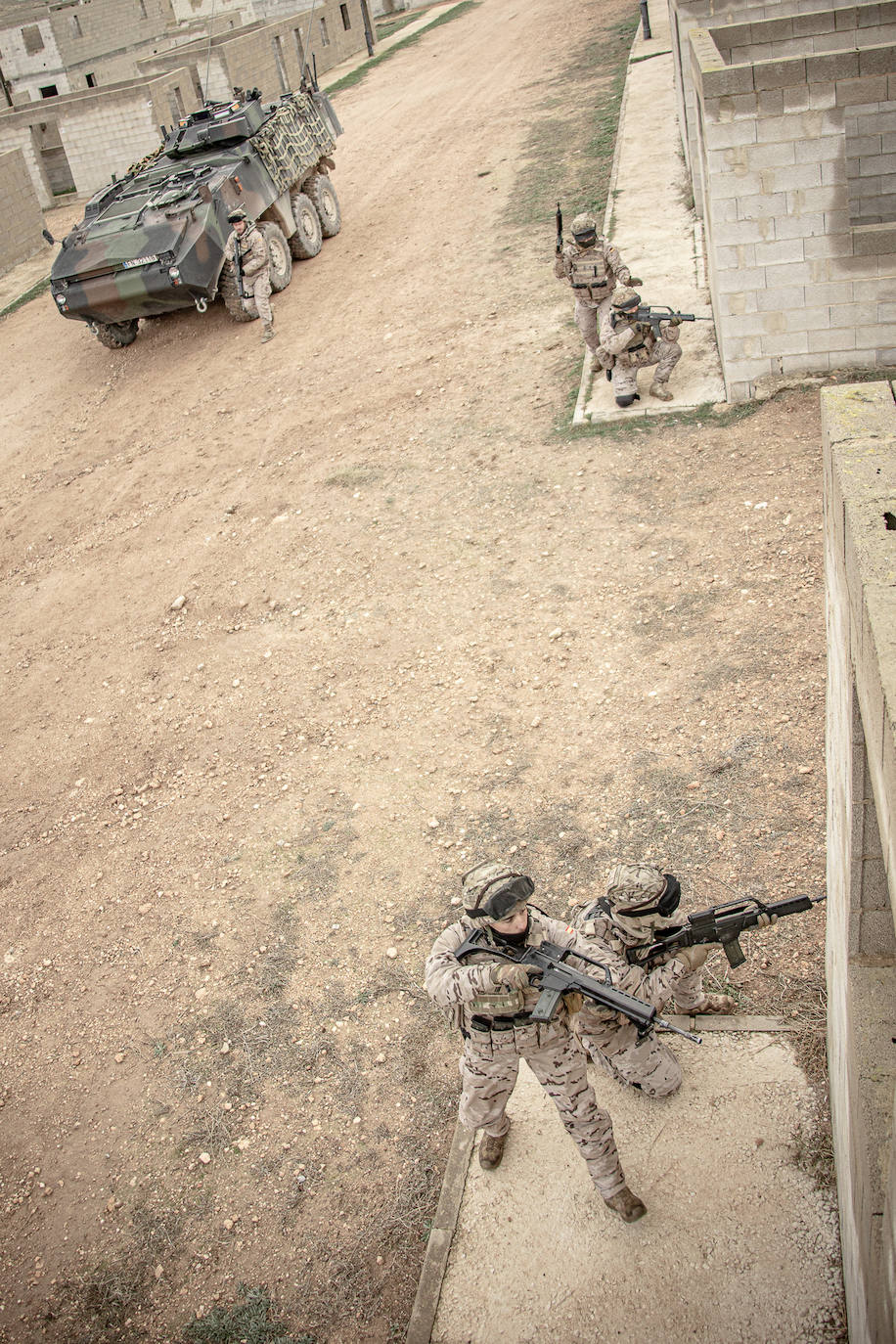 Fotos: Así es el adiestramiento del Tercer Batallón del TEAR