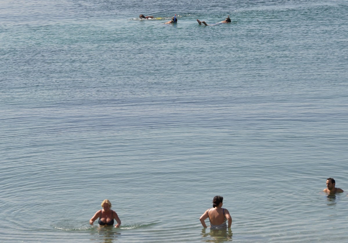 La playa, ideal para refrescarse.