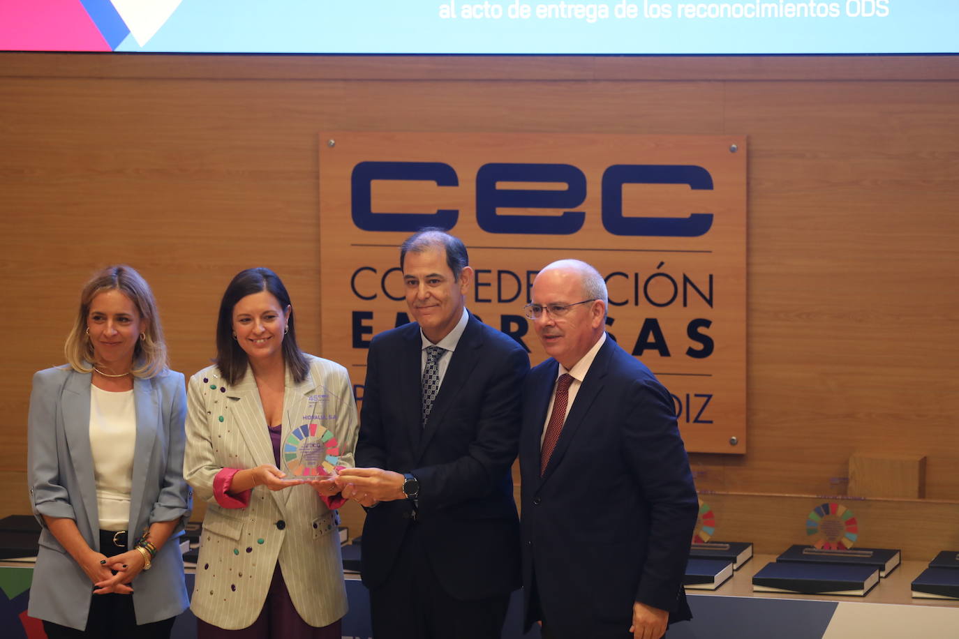 Fotos: La CEC permia a 18 empresas gaditanas por su compromiso con los Objetivos de Desarrollo Sostenible