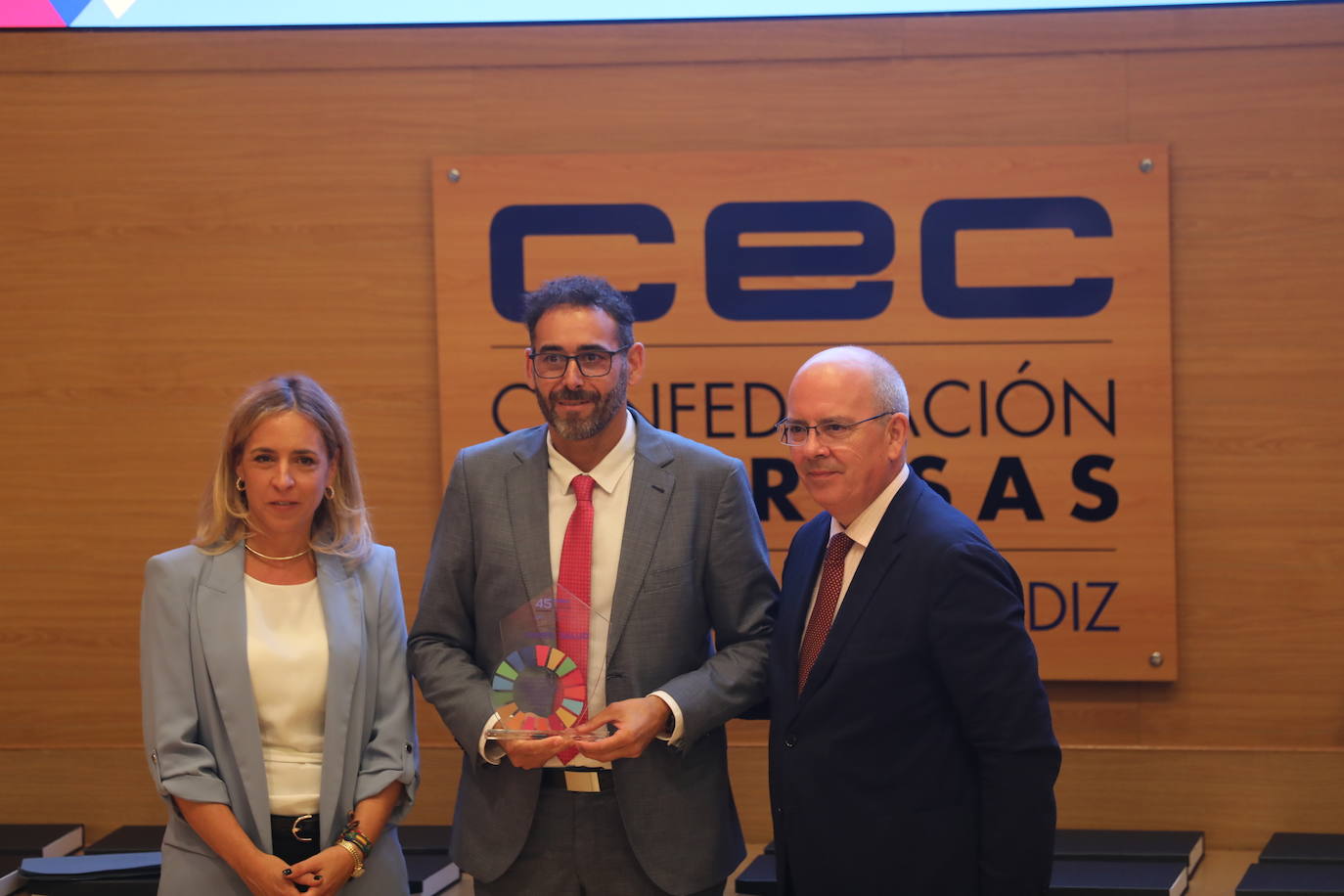 Fotos: La CEC permia a 18 empresas gaditanas por su compromiso con los Objetivos de Desarrollo Sostenible