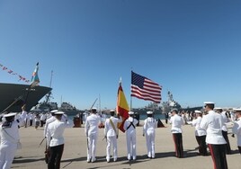 70 años de guardias hispano - estadounidenses en la Base Naval de Rota