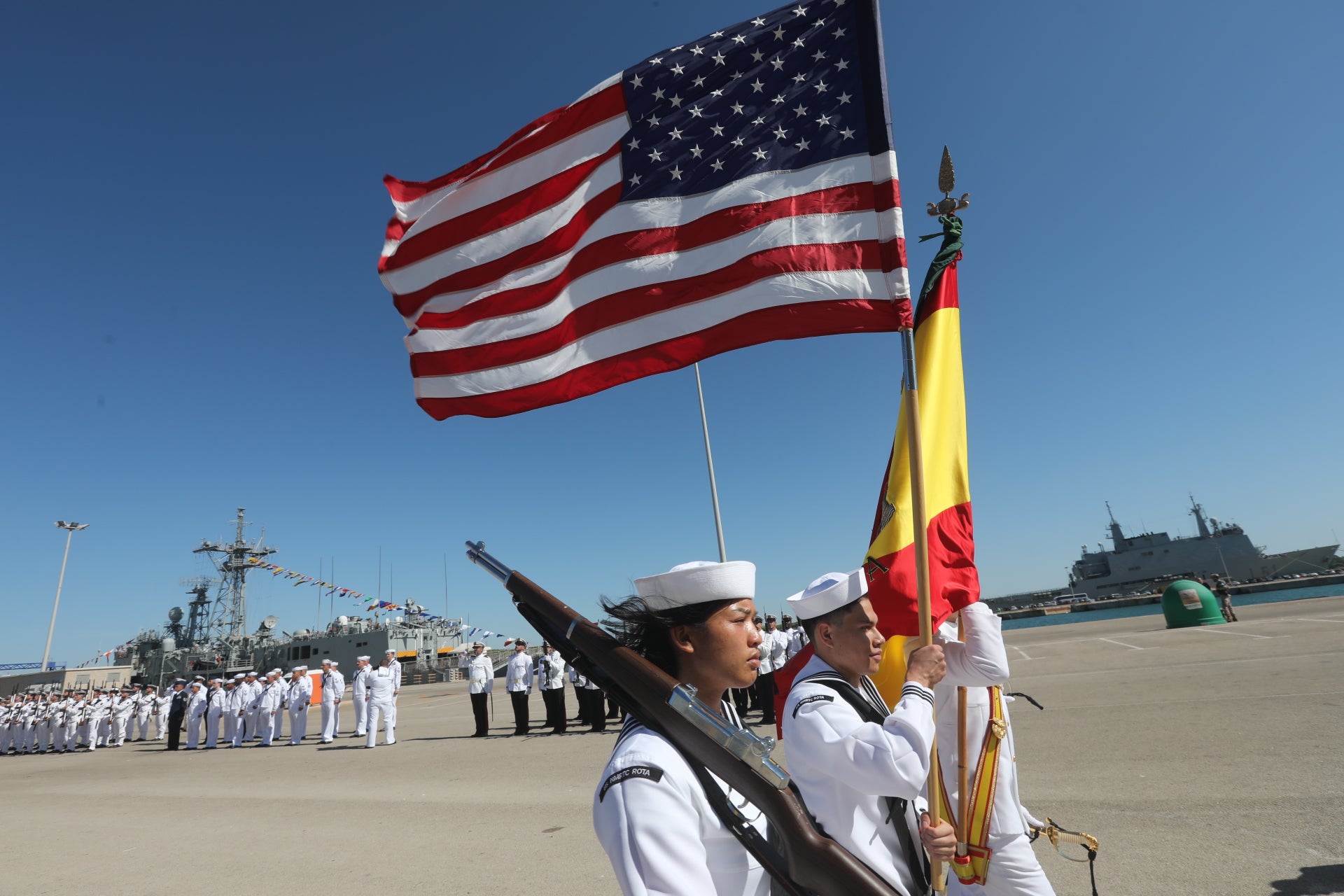Fotos: Aniversario de la base americana en Rota
